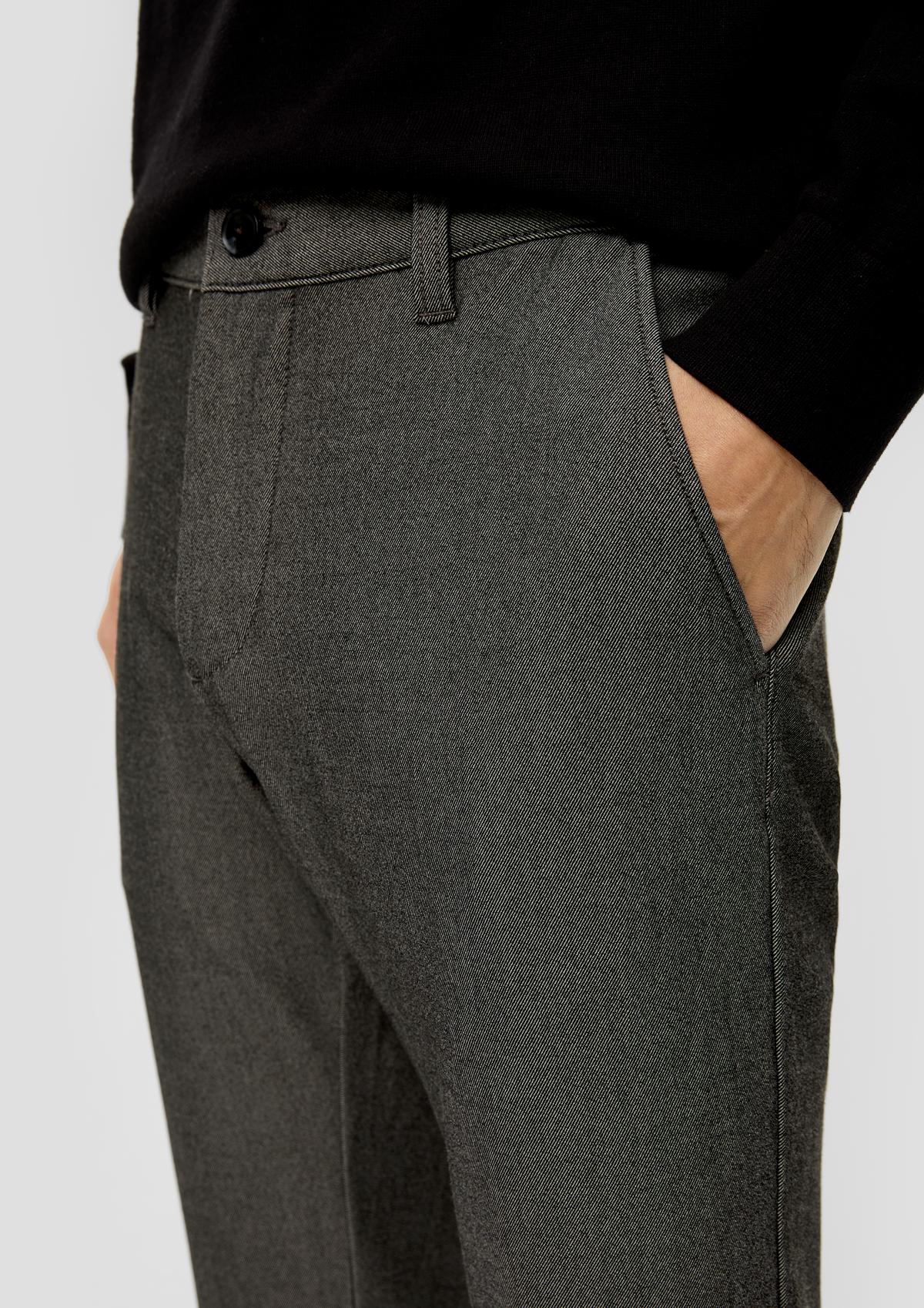 s.Oliver Chino hlače od rastezljive viskozne tkanine regularnog kroja