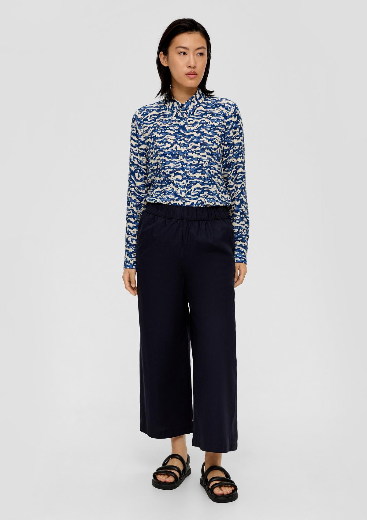s.Oliver Relaxed fit: Cotton culottes