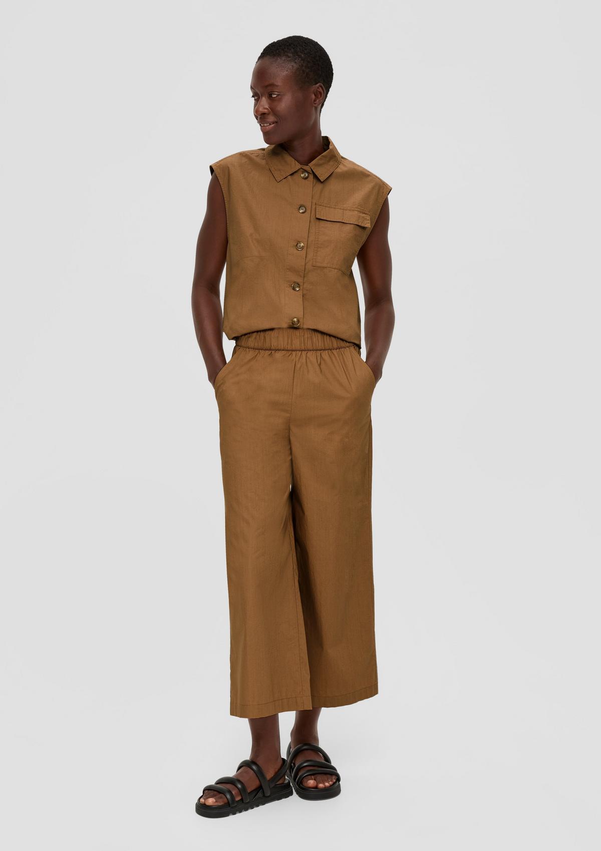 Relaxed: Culotte aus Baumwolle