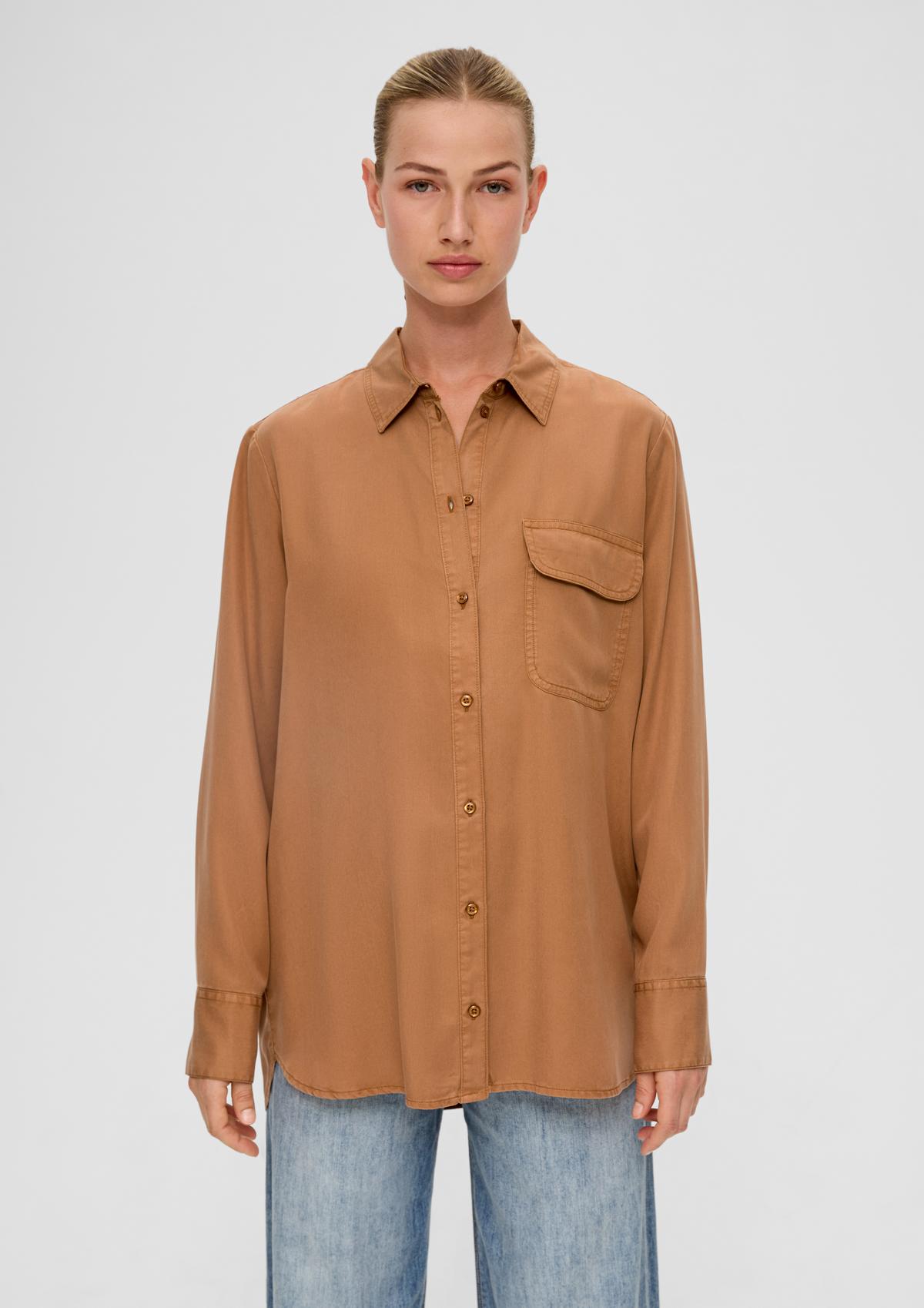 s.Oliver Oversized lyocell blouse