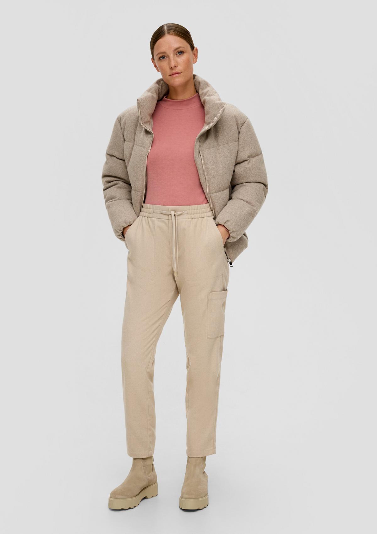 KILO LOOSE-FIT DRAWSTRING TROUSERS IN SAND