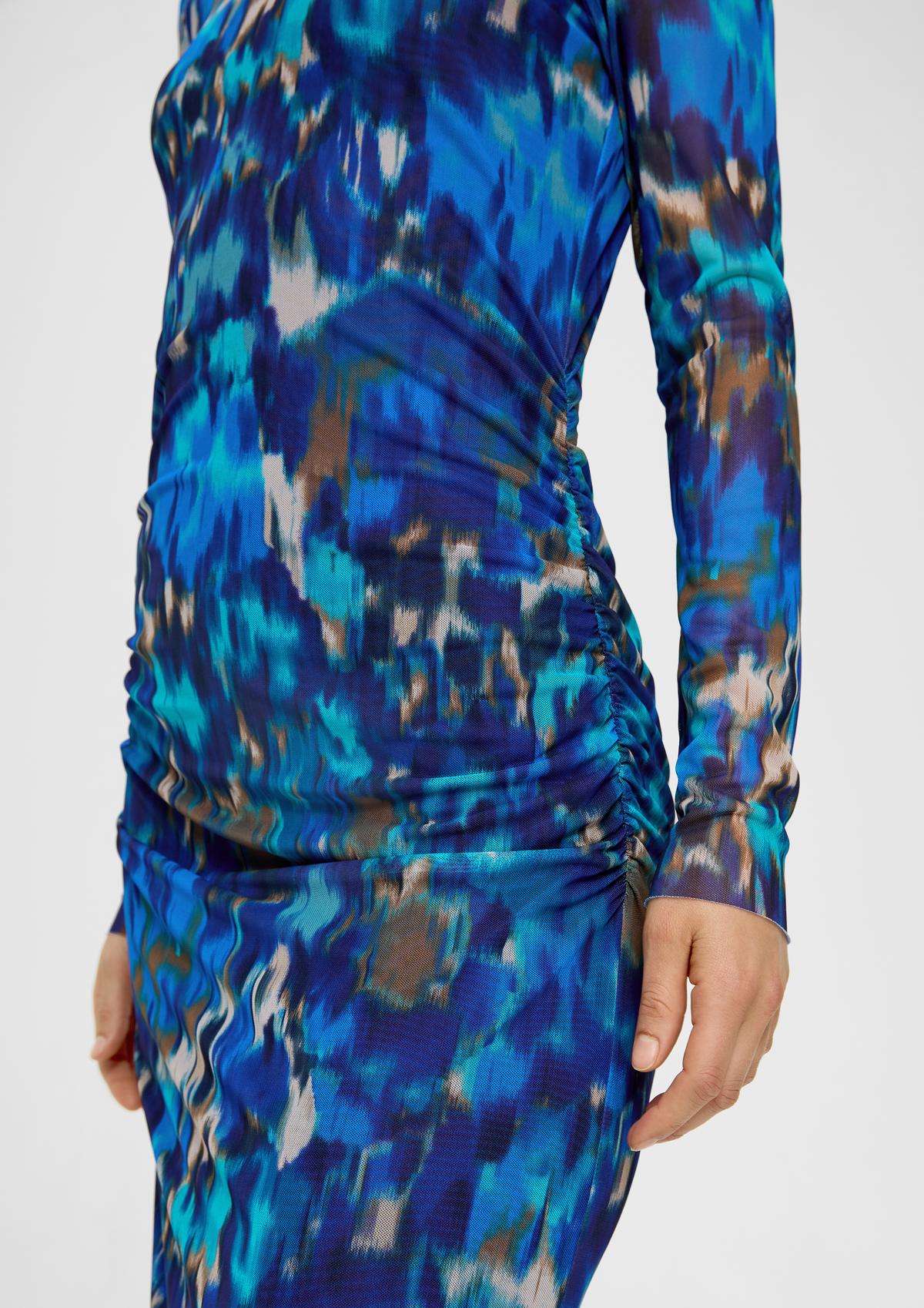 s.Oliver Maksi haljina od rastezljiva mrežastog materijala