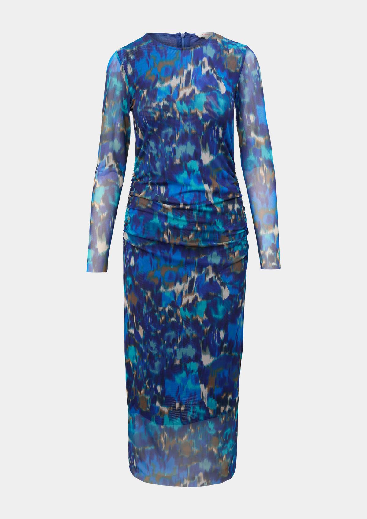 s.Oliver Maksi haljina od rastezljiva mrežastog materijala