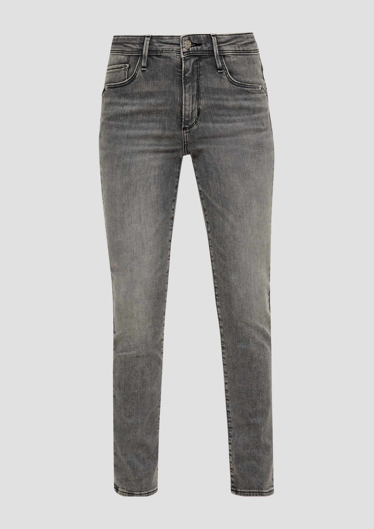 s.Oliver Betsy Jeans / Slim Fit / Mid Rise / Slim Leg / Stretch Cotton