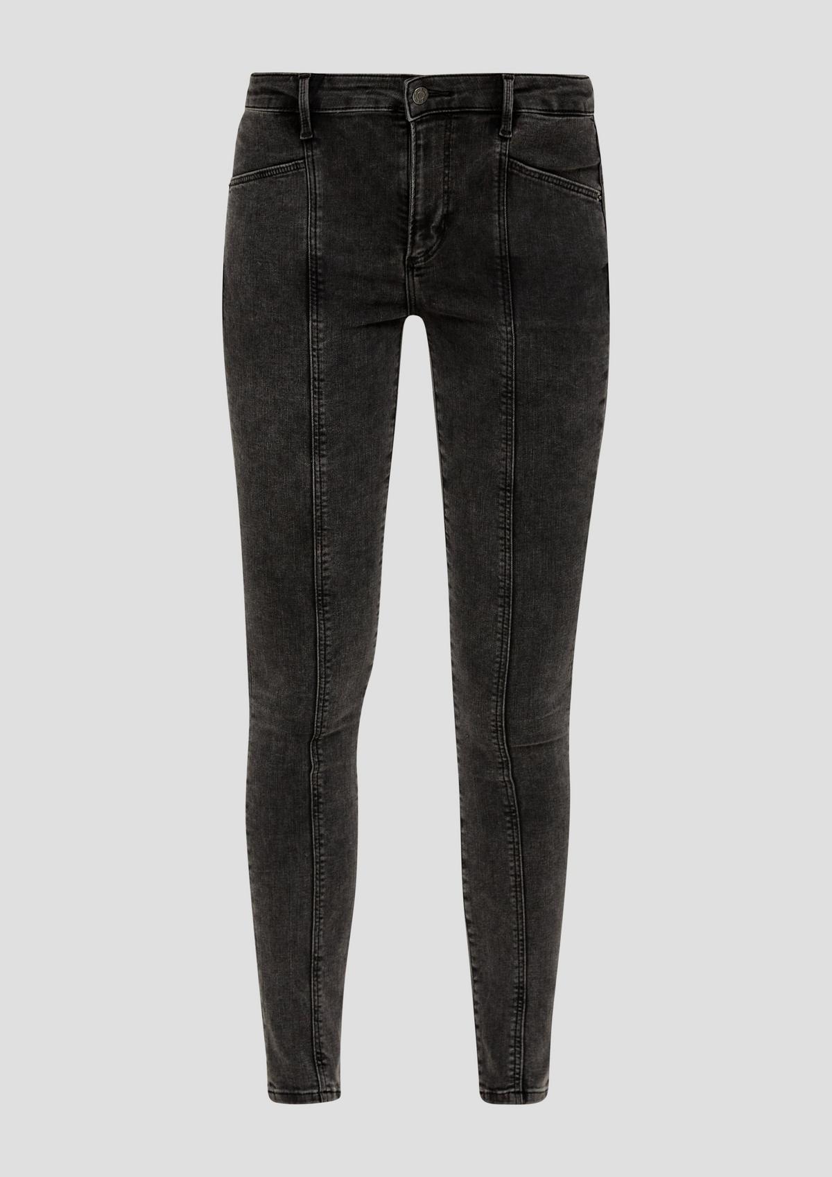 Skinny: Jeans aus Baumwollstretch - schwarz | Storefront