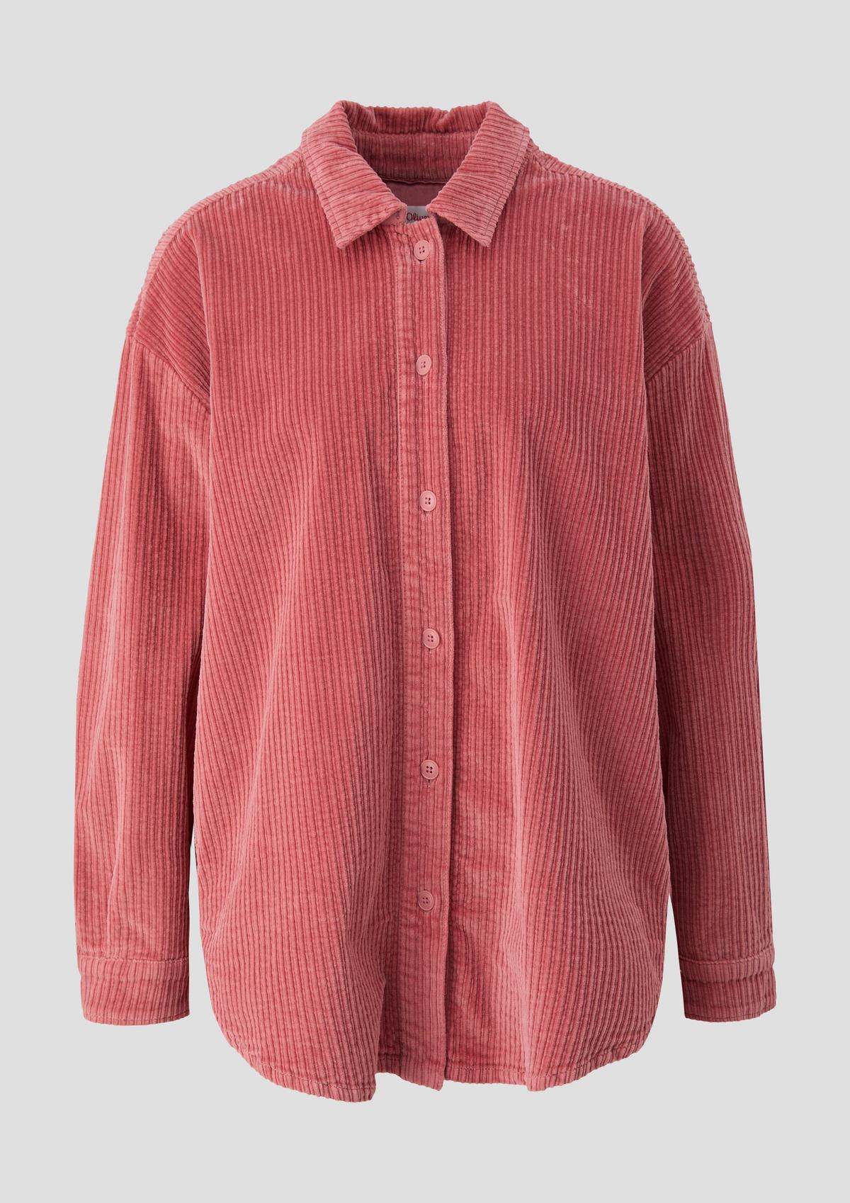 s.Oliver overshirt made of corduroy