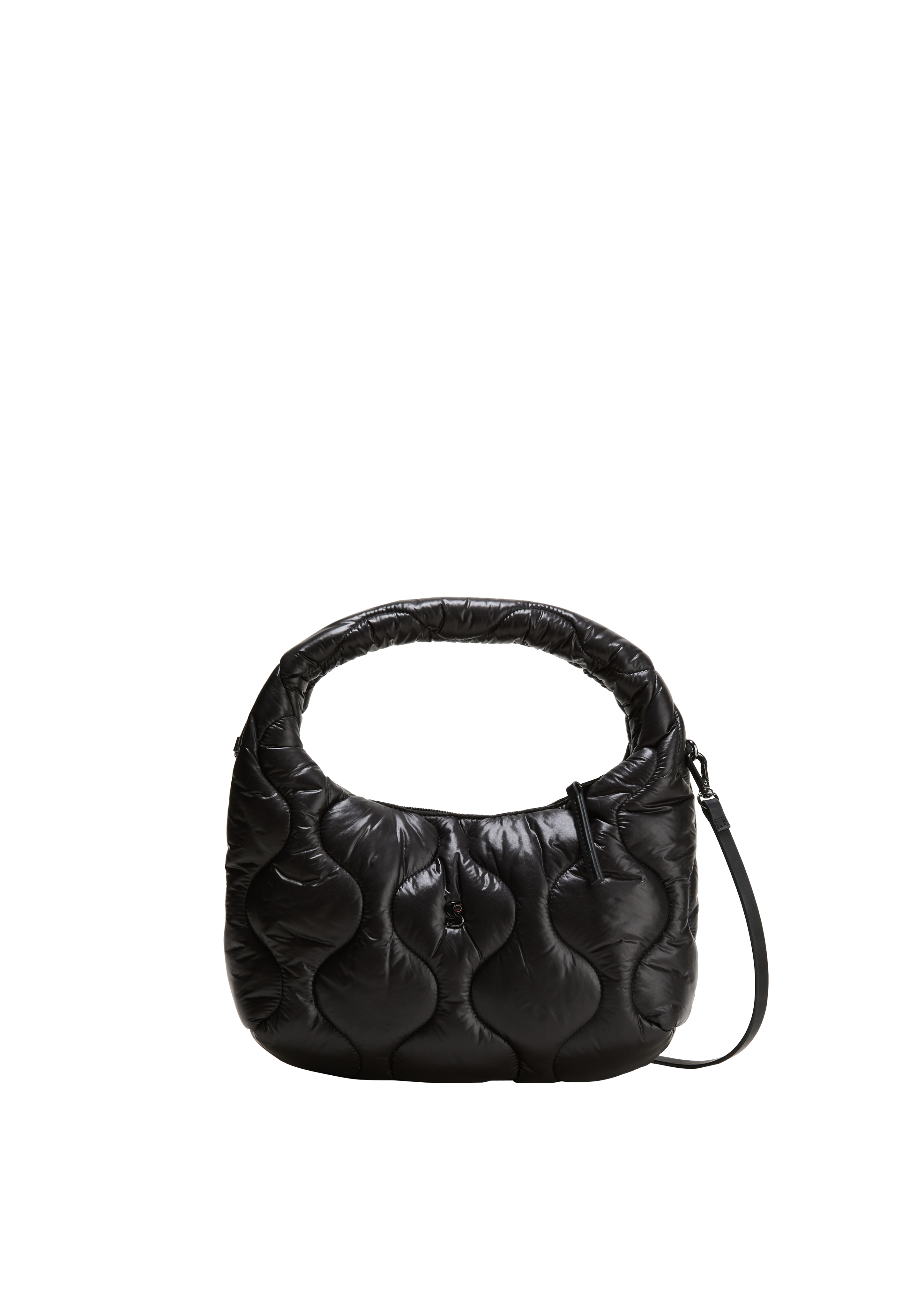 s.Oliver - Wattierte Shoulder Bag, Damen, schwarz