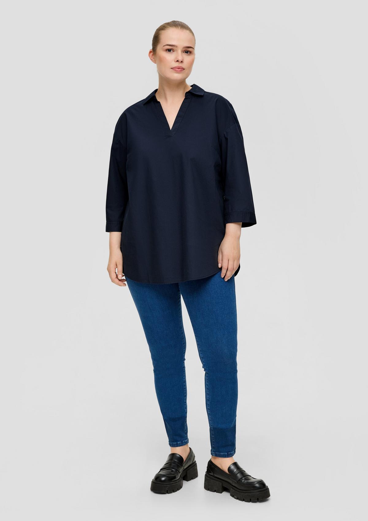 s.Oliver Blouse with buttons on the hem