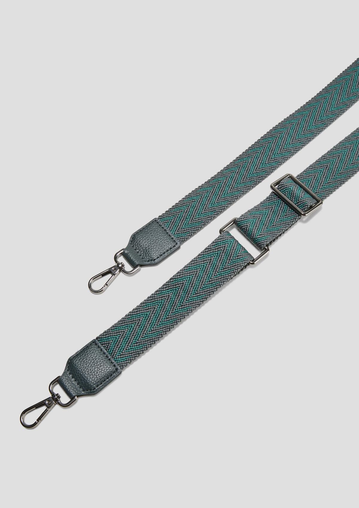 s.Oliver Bag strap with a woven pattern