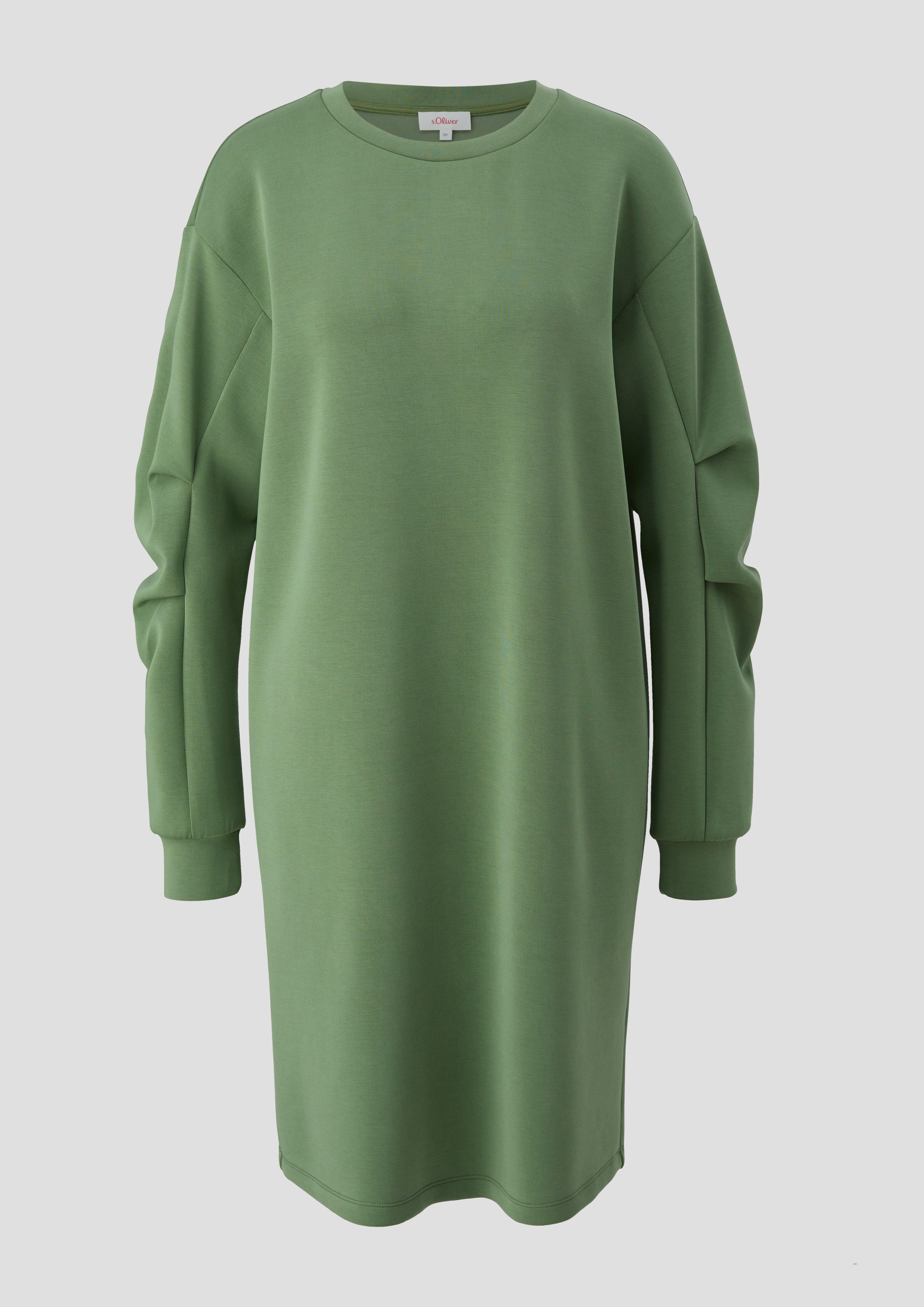 Scuba jurk van modal met stretch groen s.Oliver