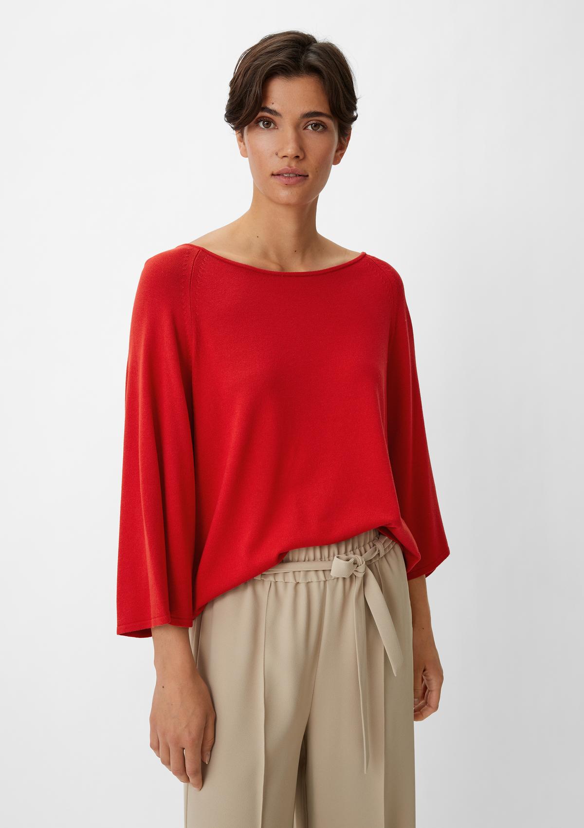 comma Knitted jumper with wide sleeves