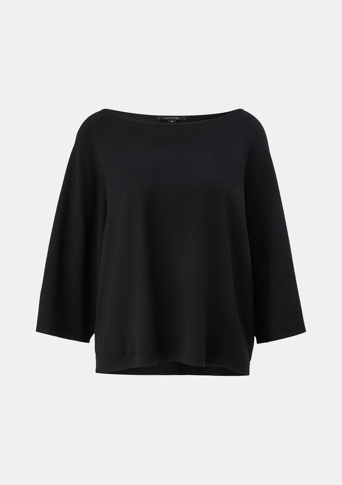 comma Pull-over en maille à manches amples