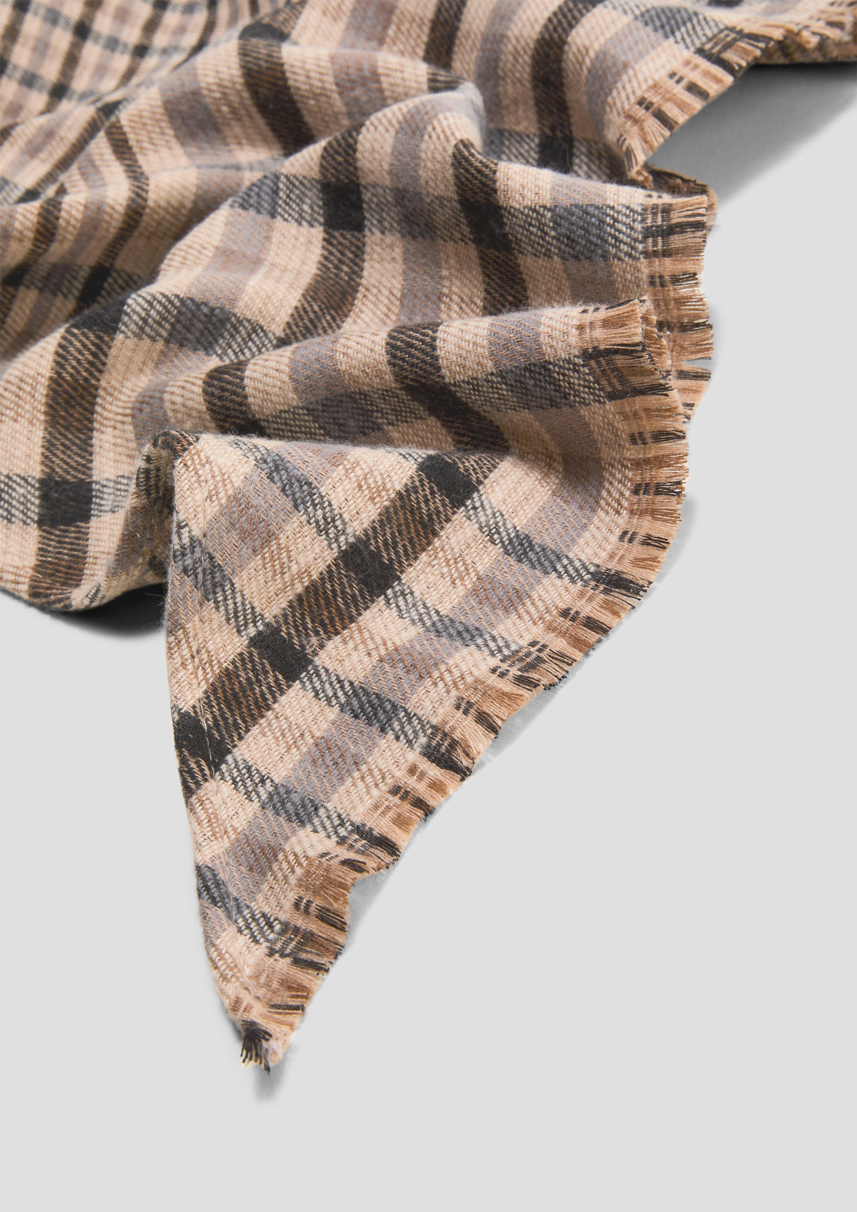 s.Oliver Tuch mit Hahnentrittmuster