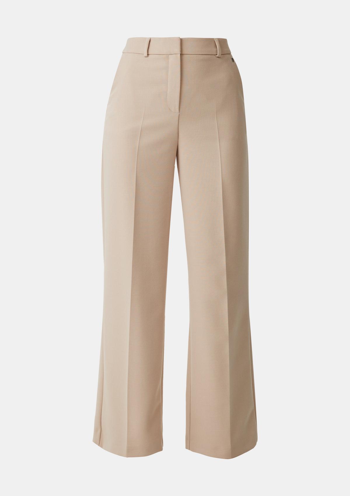 comma Regular fit: viscose blend trousers