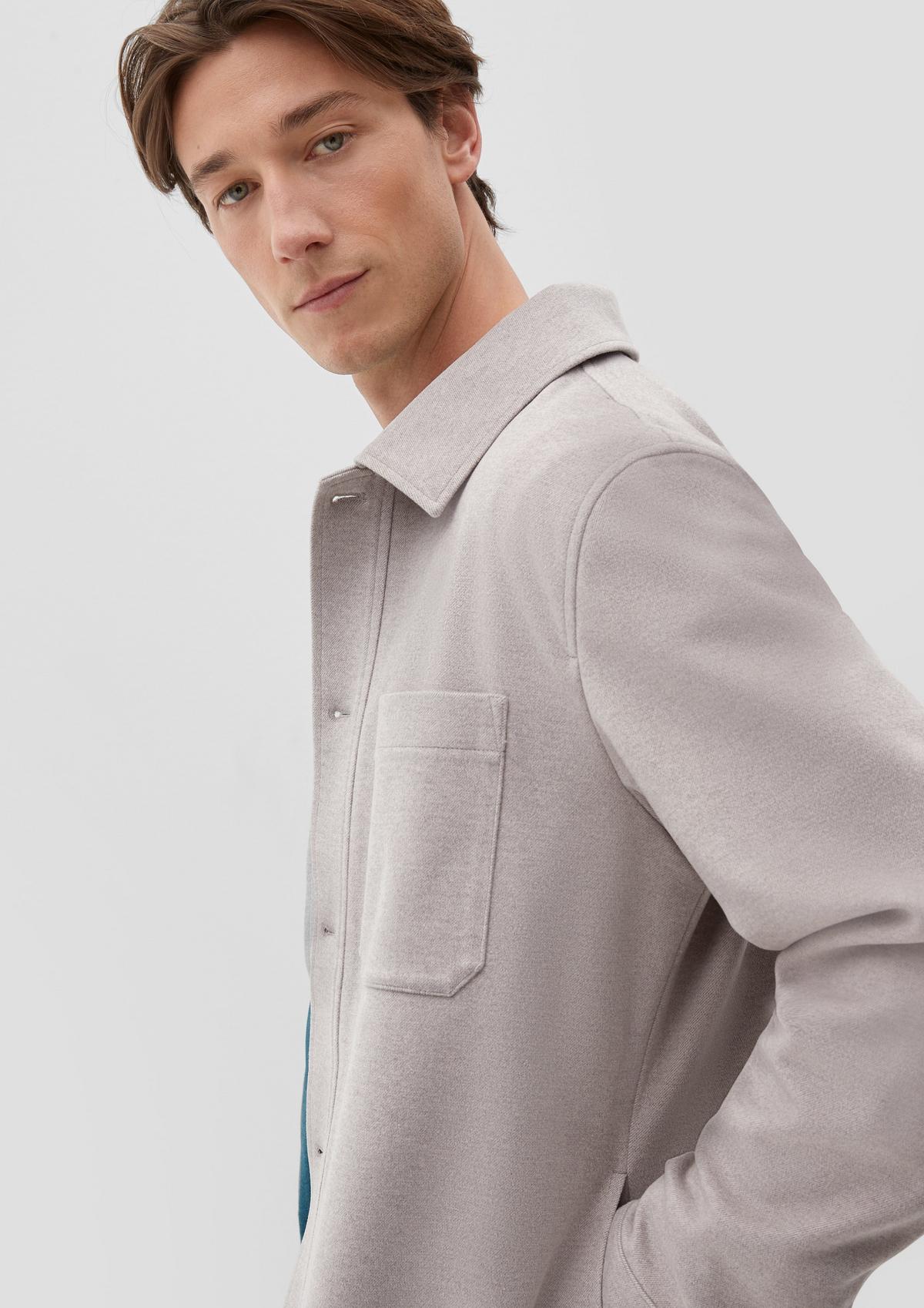 s.Oliver Overshirt with viscose