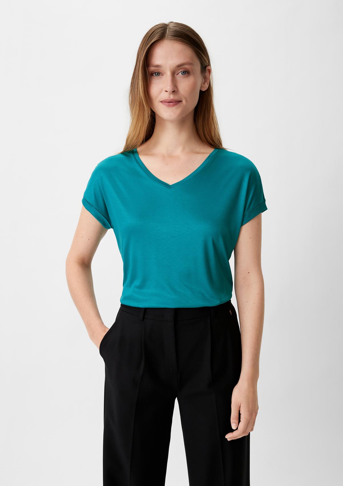 comma Blouse top made of blended viscose