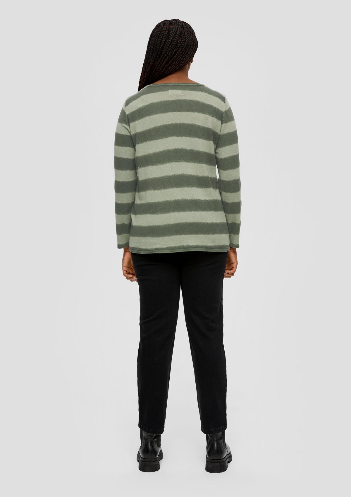 s.Oliver Knit jumper with a stripe pattern