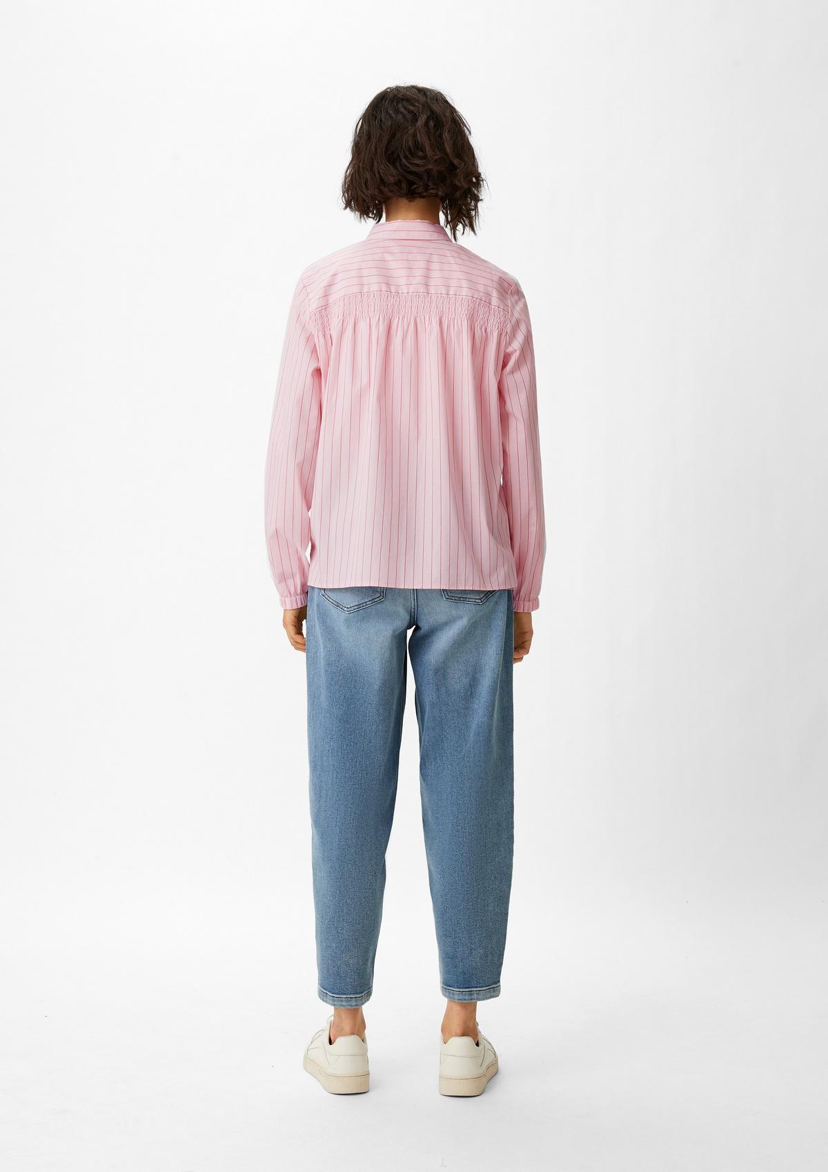 comma Blouse with a striped pattern
