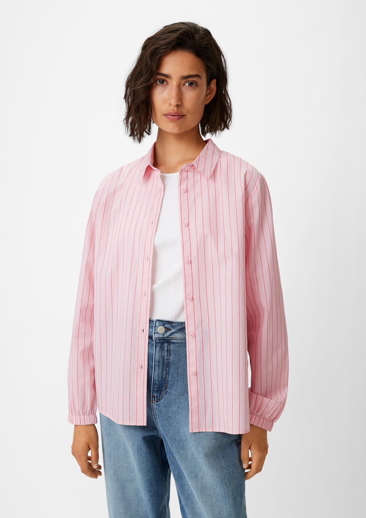 comma Blouse with a striped pattern