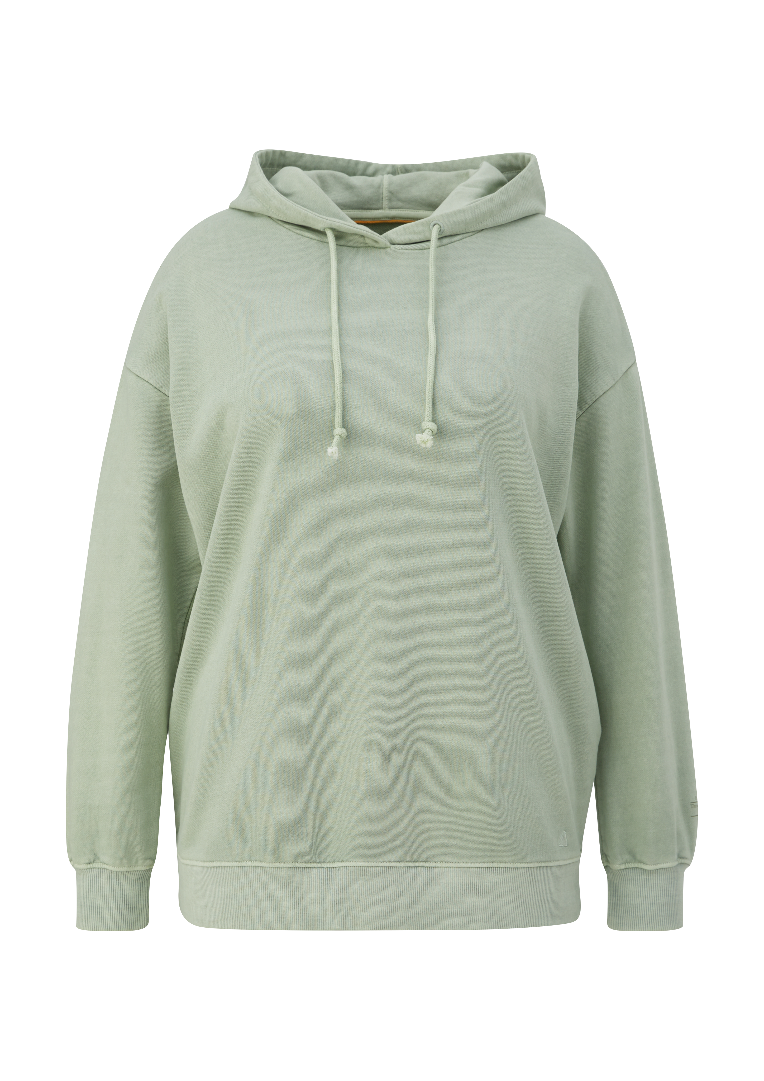 s.Oliver - Sweatshirt mit Stickerei, Damen, Grün