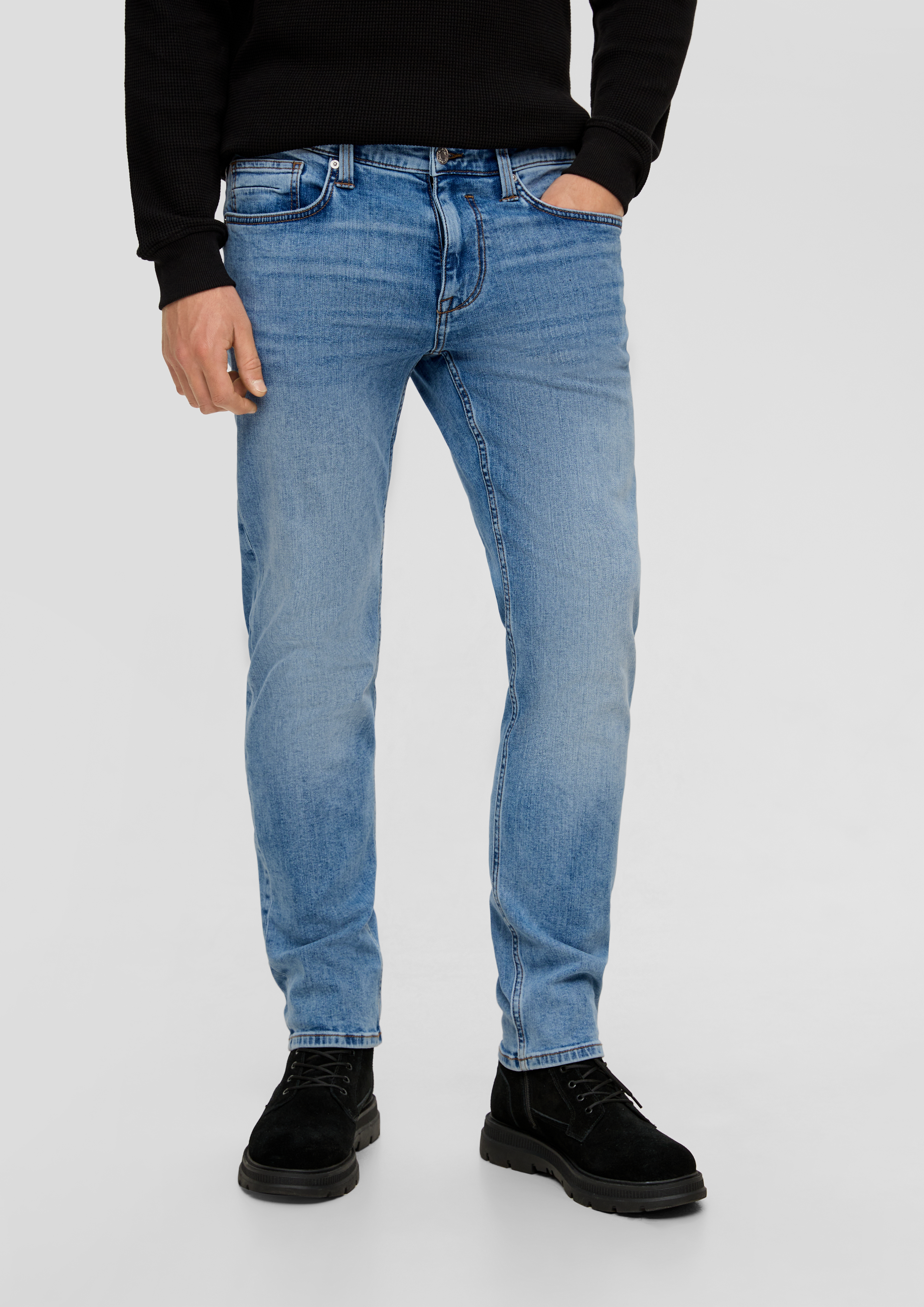 Jeans / Slim Fit / Mid Rise / Slim Leg blau s.Oliver