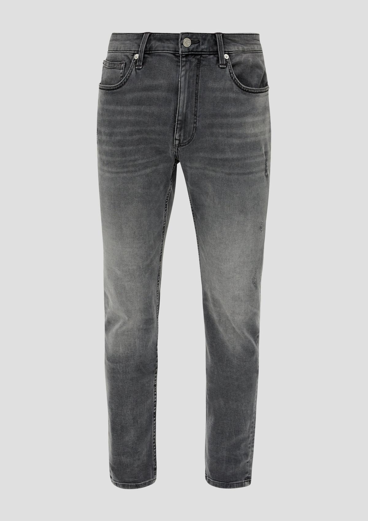 s.Oliver Jeans hlače Keith/kroj Slim Fit/Mid Rise/ravne hlačnice