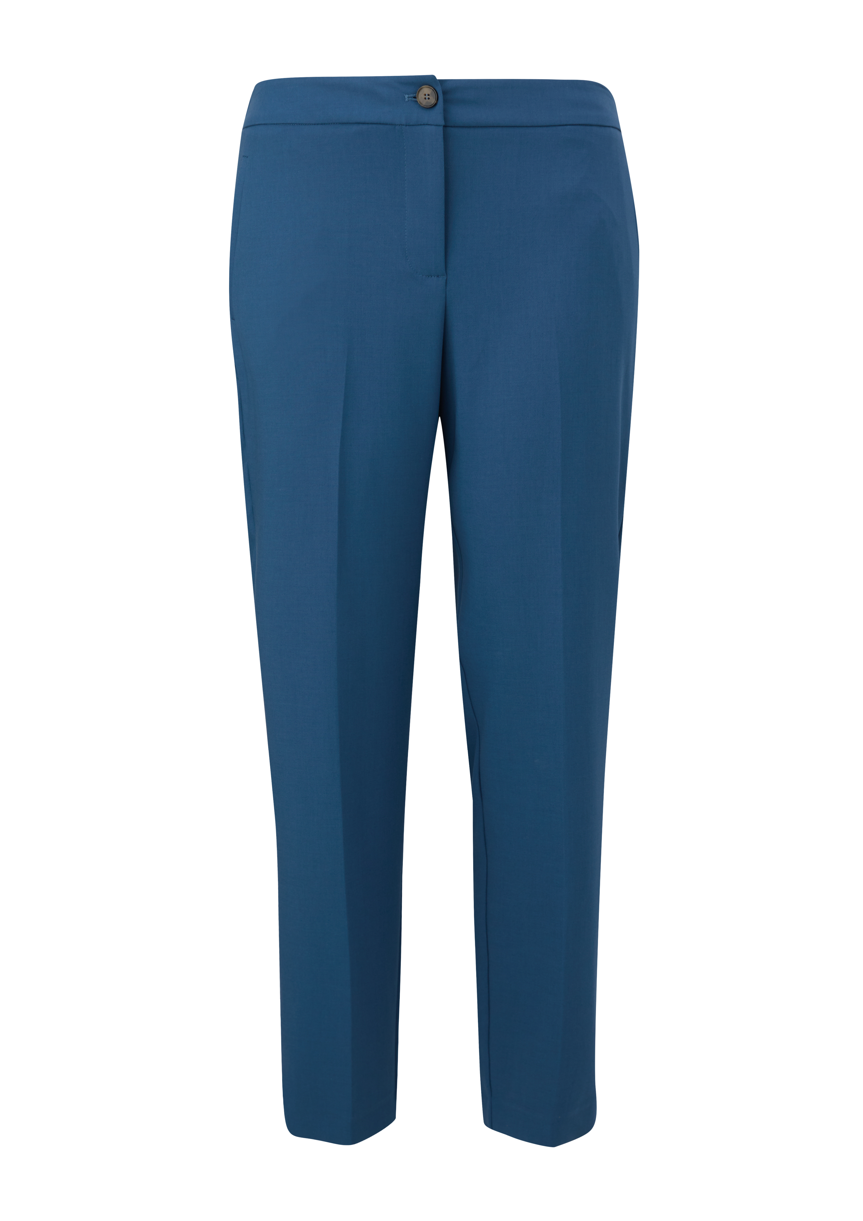 s.Oliver - Regular: Hose aus Viskosemix, Damen, blau