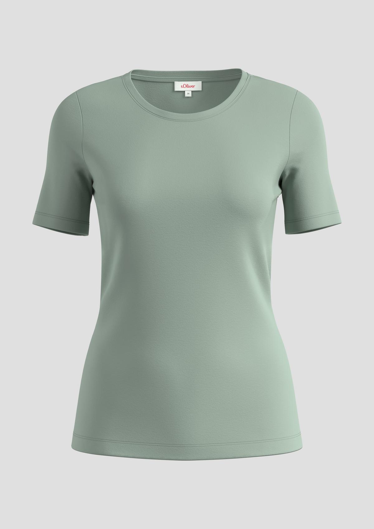 s.Oliver T-shirt van interlock-jersey