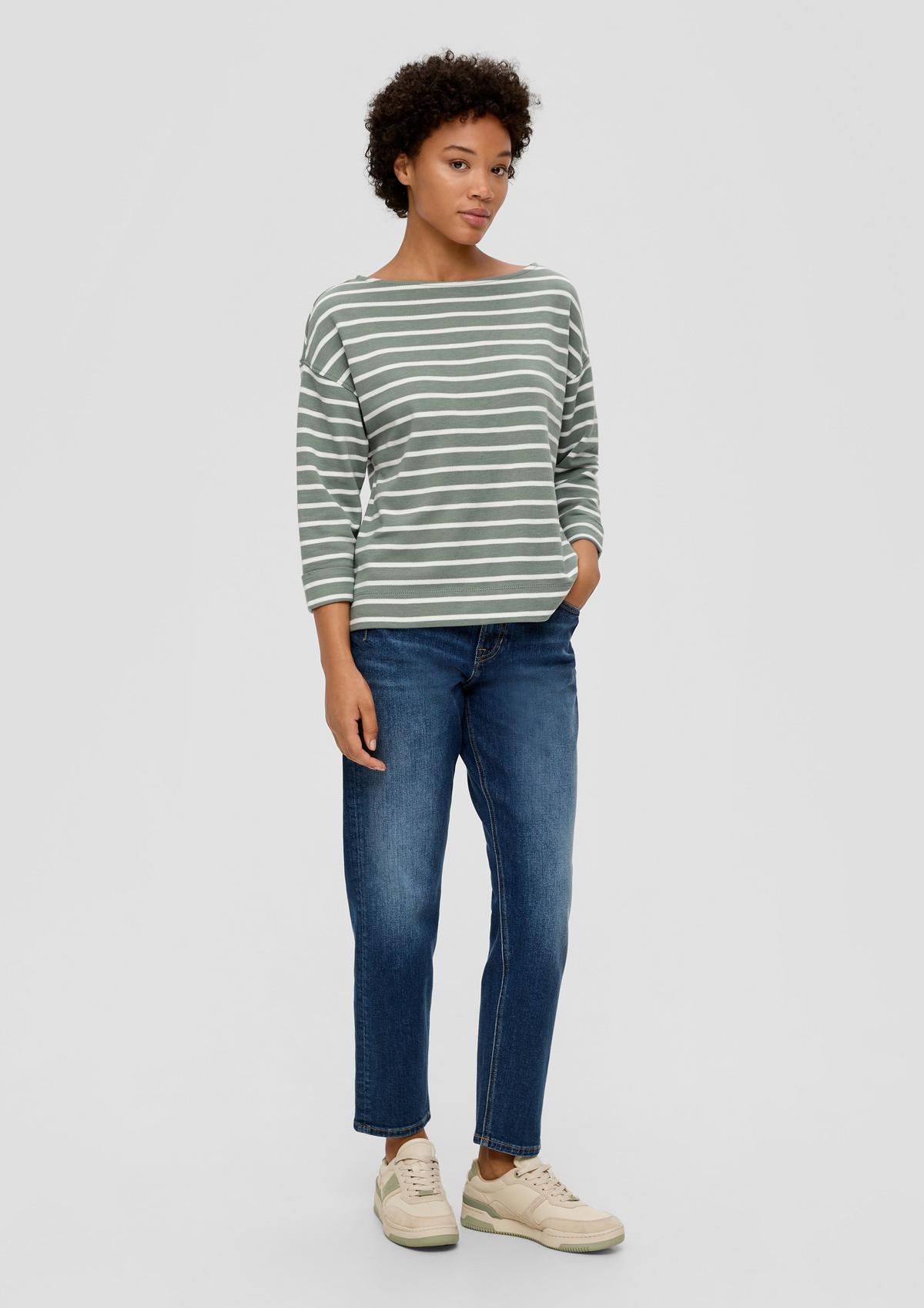s.Oliver Long sleeve top made of pure cotton