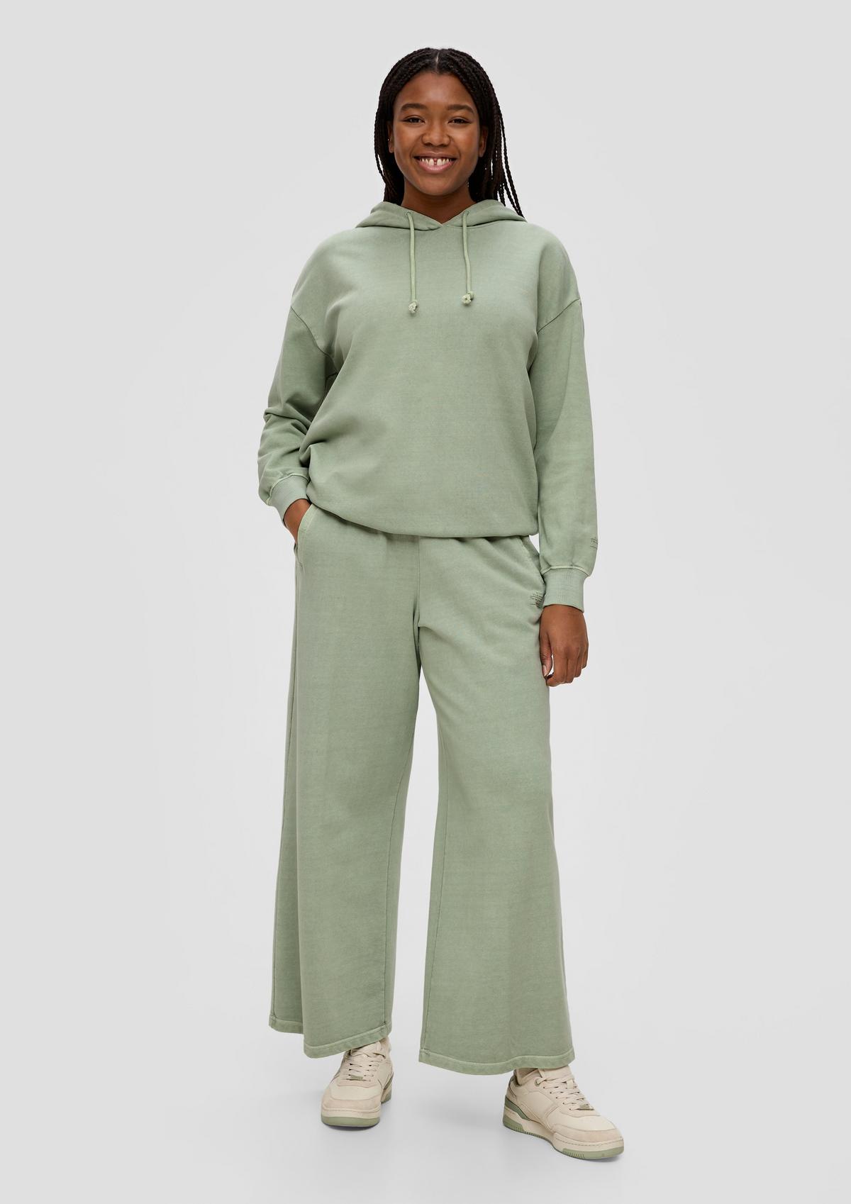 s.Oliver Relaxed fit: tracksuit bottoms with a print detail
