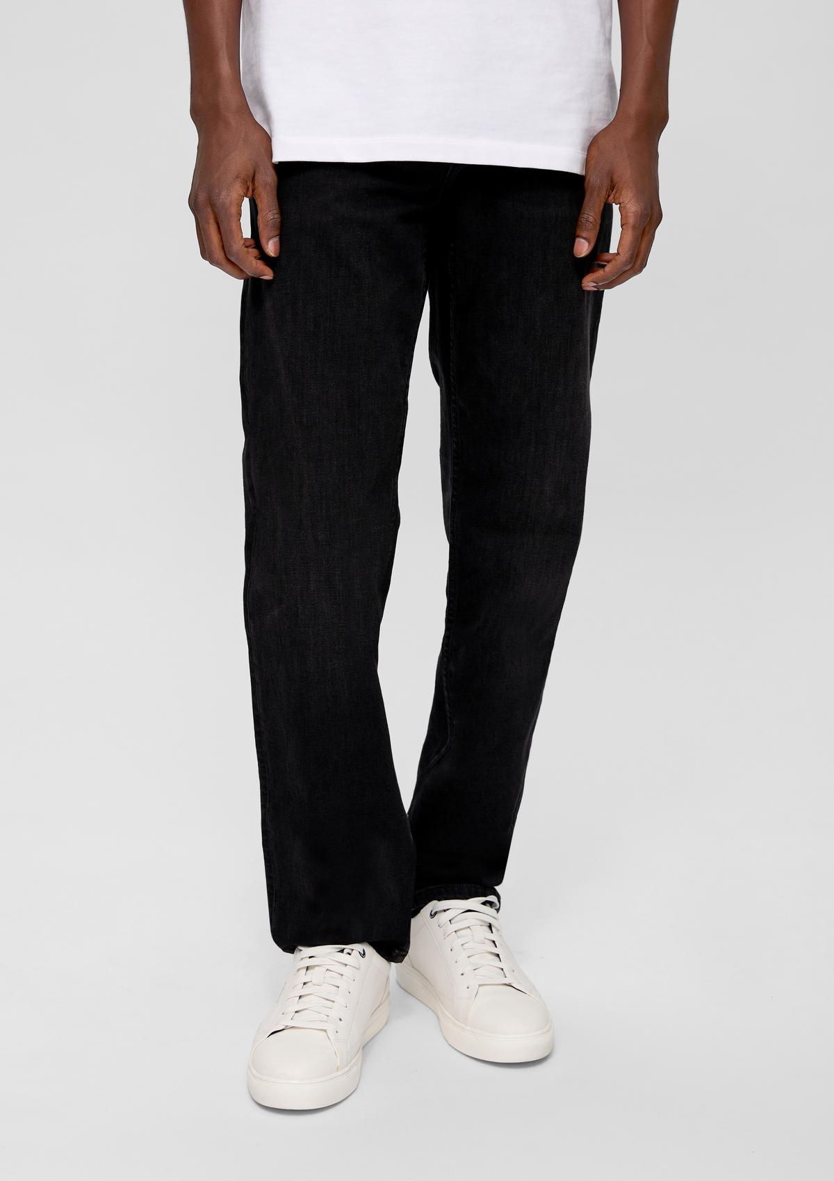 s.Oliver Jeans hlače Nelio/kroj Slim Fit/Mid Rise/Slim Leg/našitek
