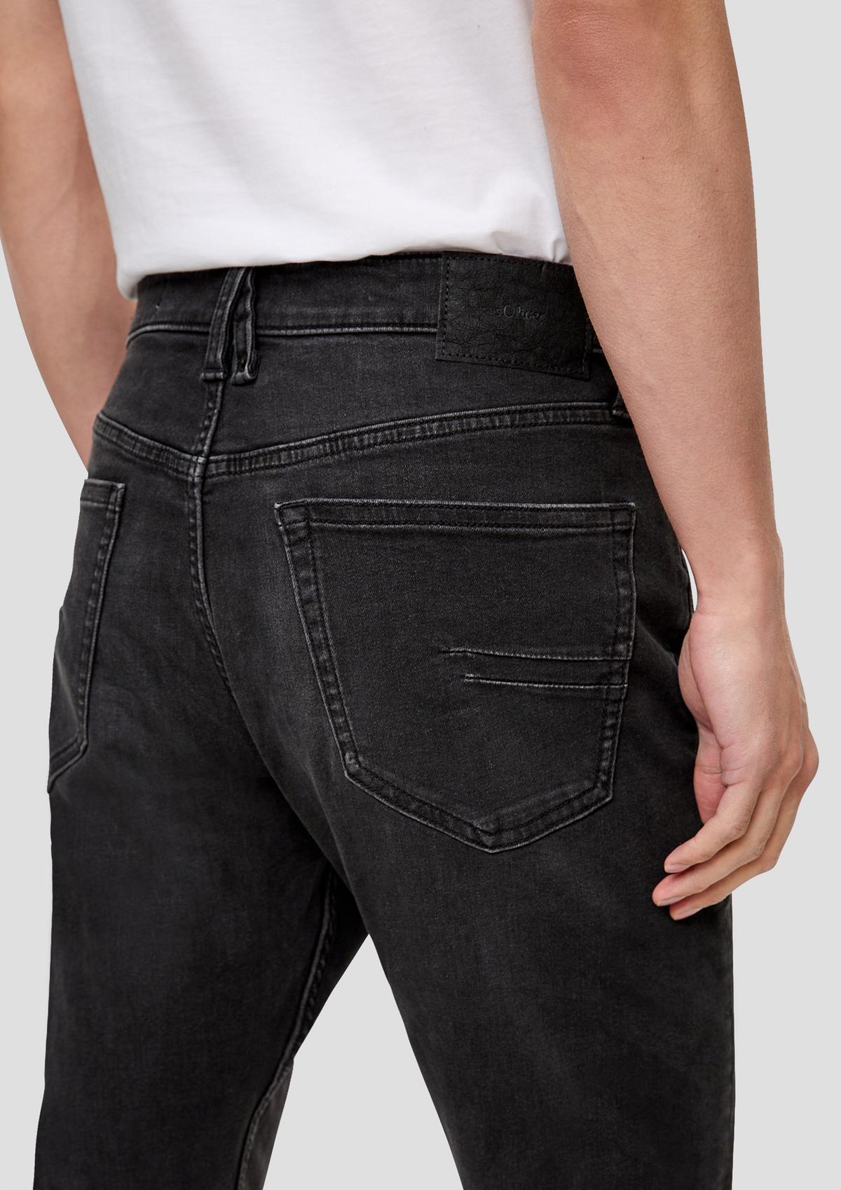 s.Oliver Jeans hlače Mauro/kroj Regular Fit/High Rise/Tapered Leg/bombažni streč