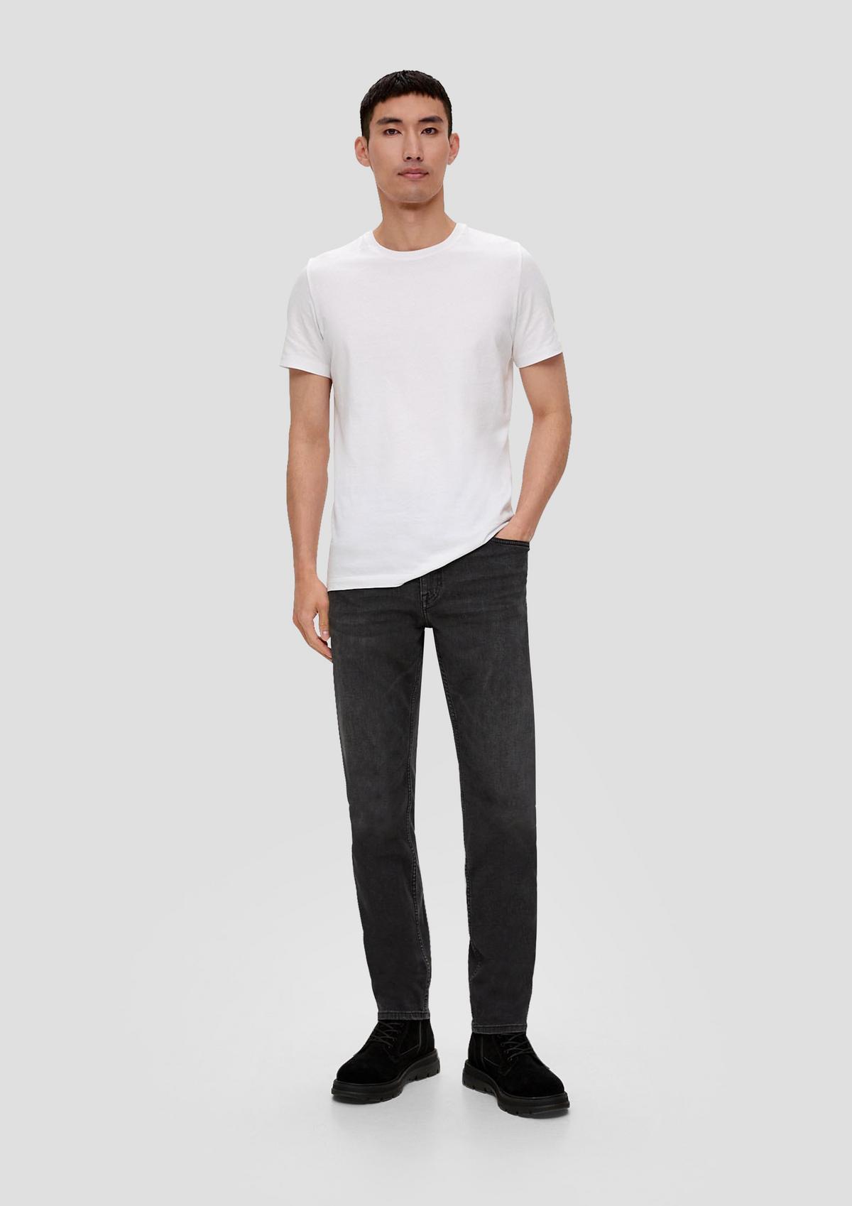 s.Oliver Jean Mauro / coupe Regular Fit / taille haute / Tapered Leg / coton stretch
