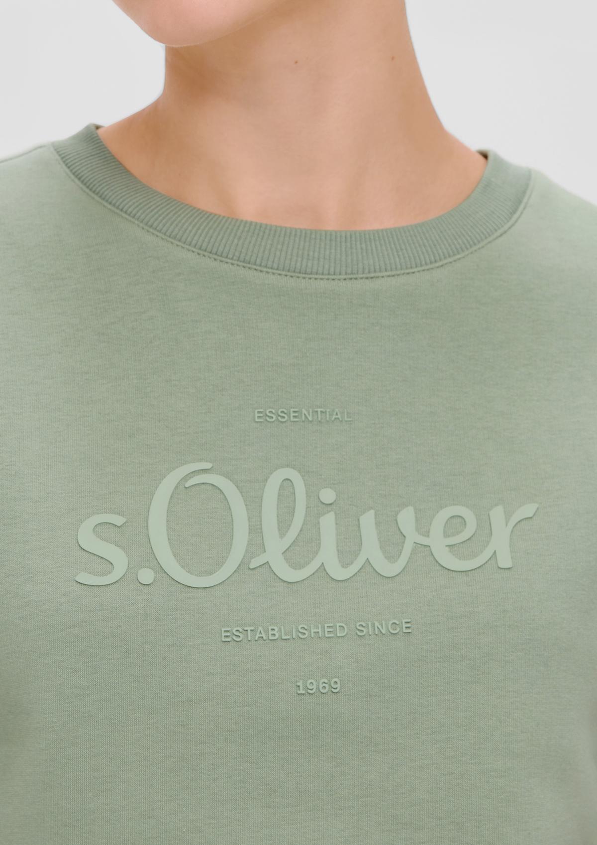 s.Oliver Pulover s potiskom logotipa