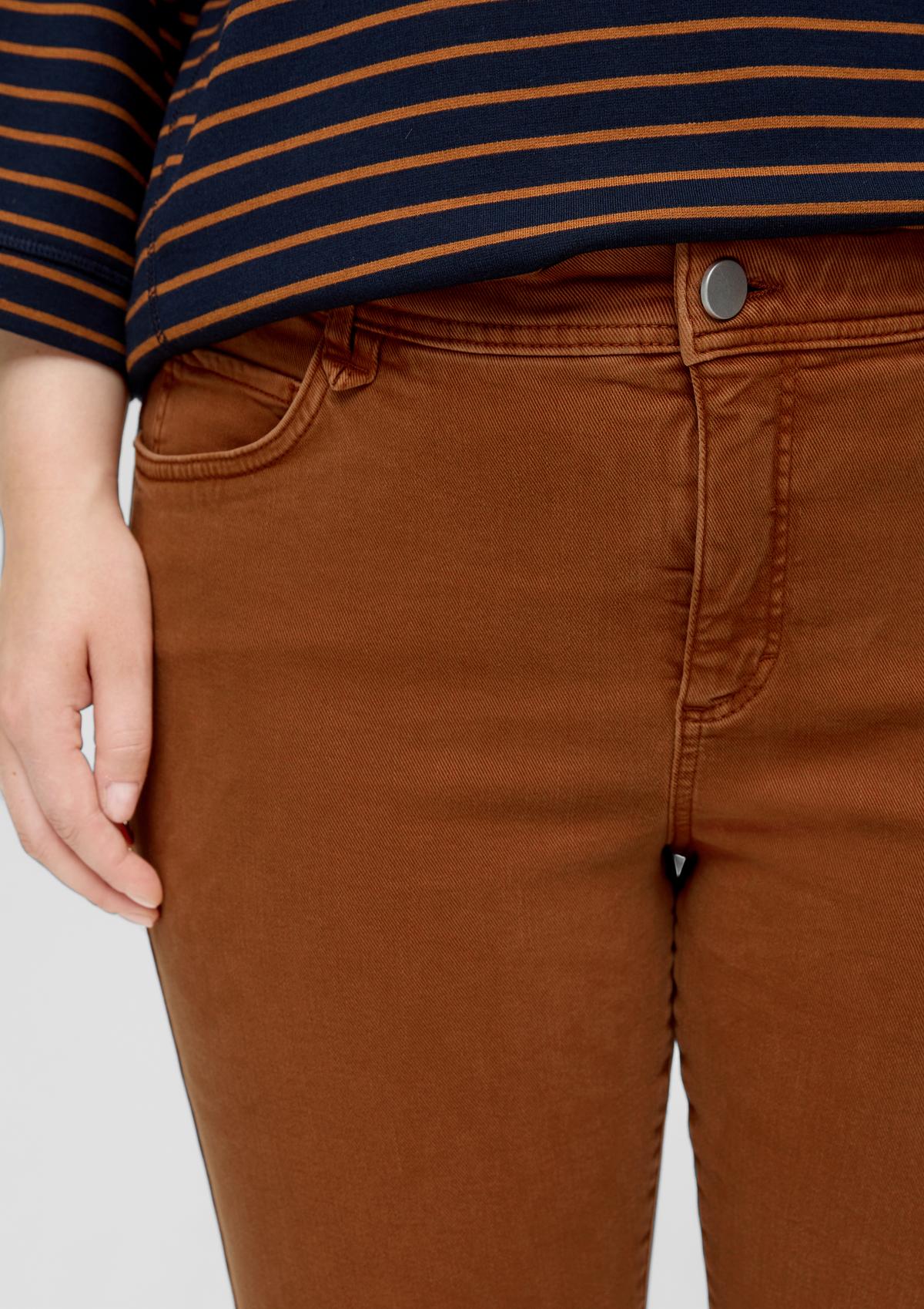 s.Oliver Jeans hlače/kroj Slim Fit/Mid Rise/ozke hlačnice