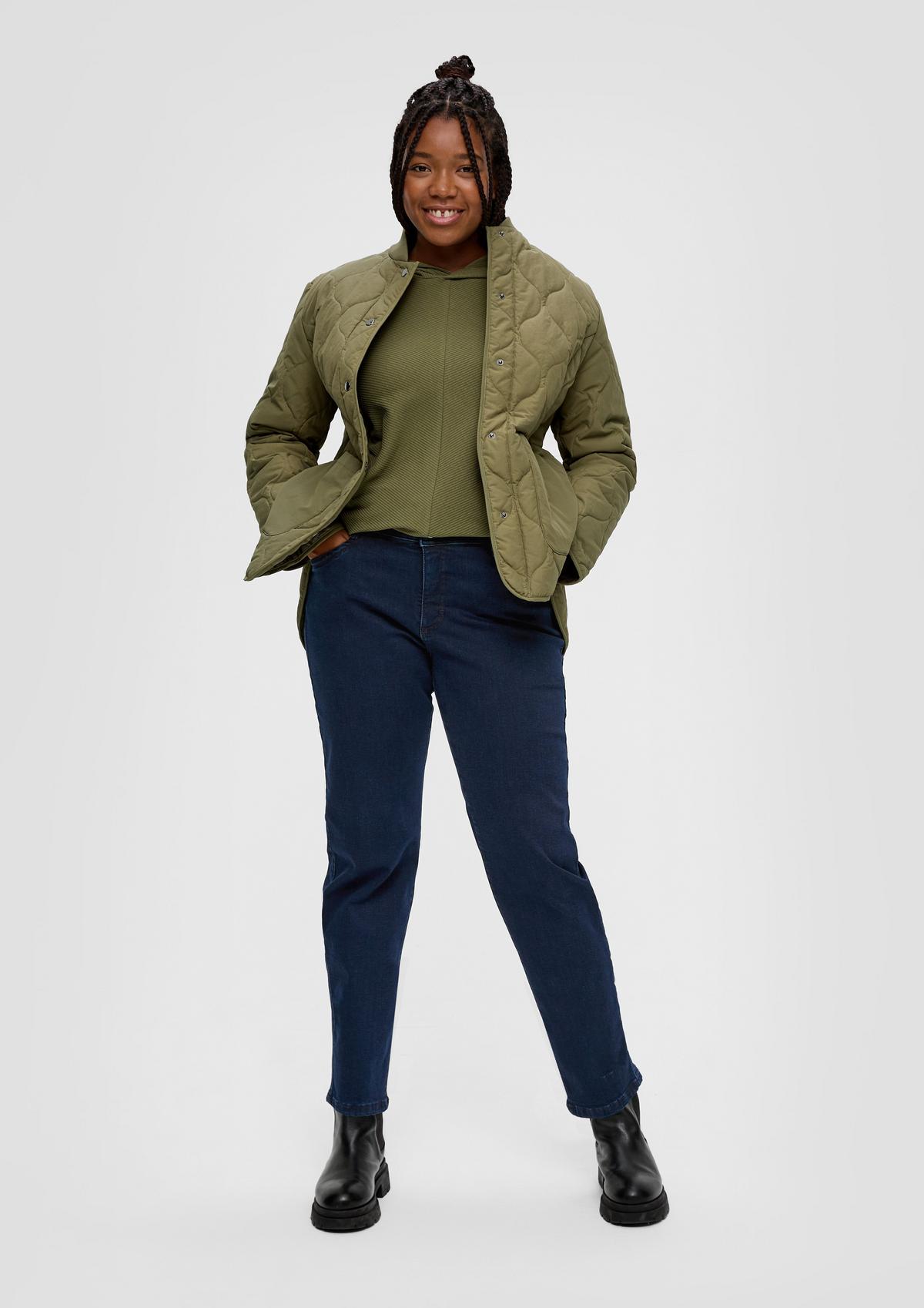 s.Oliver Curvy jeans hlače/kroj Regular Fit/Mid Rise/ozke hlačnice