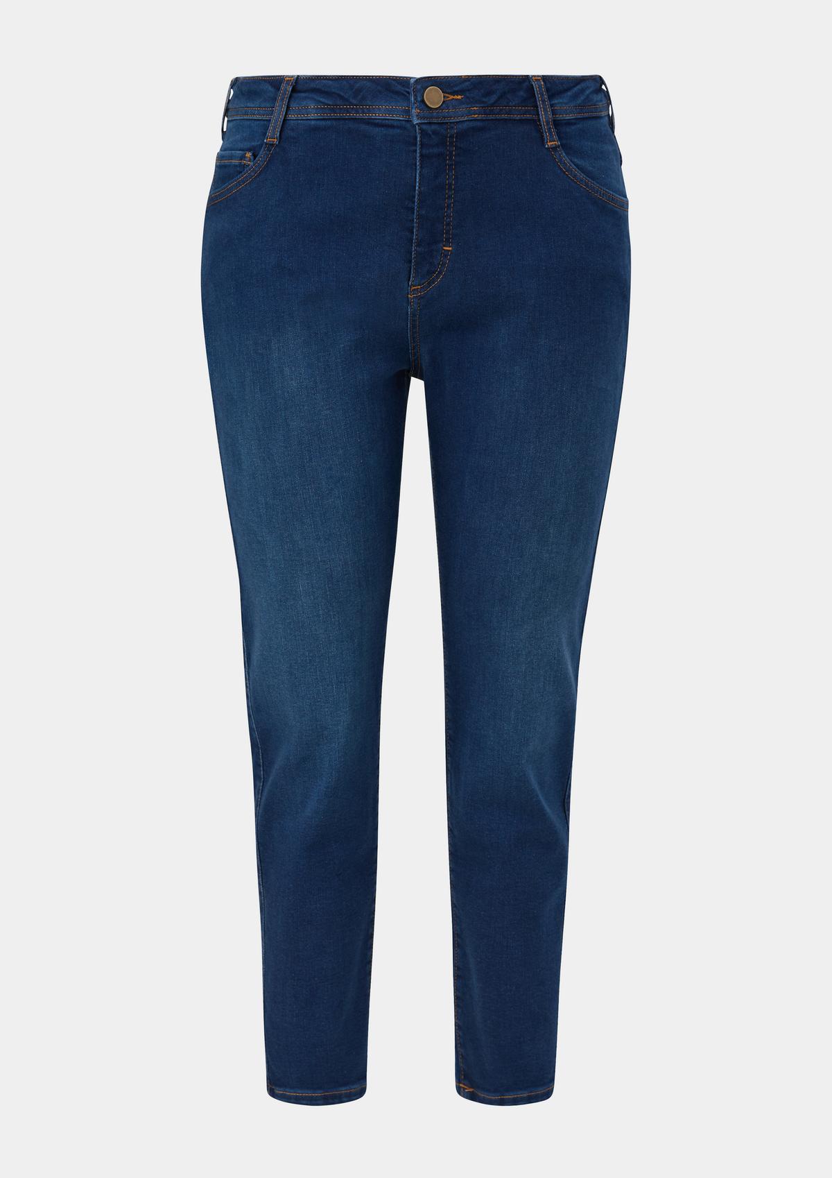 s.Oliver Jeans hlače / kroj Regular Fit / Mid Rise/ Tapered Leg