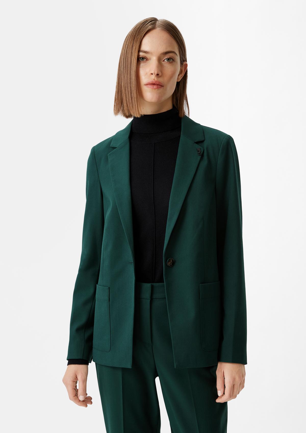 comma Blazer in a relaxed fit