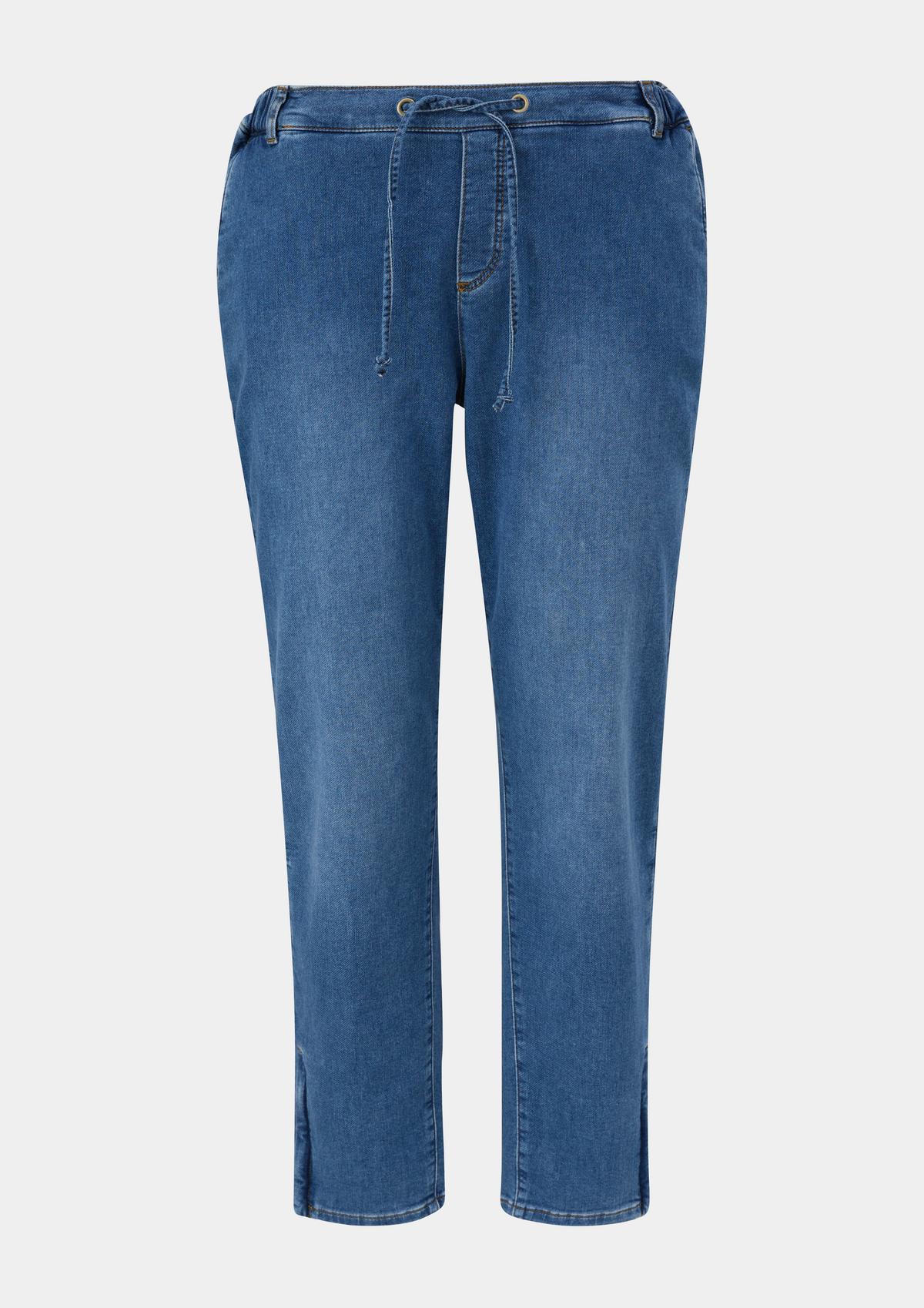 s.Oliver Jeans hlače / kroj Relaxed Fit / Mid Rise / ozke hlačnice