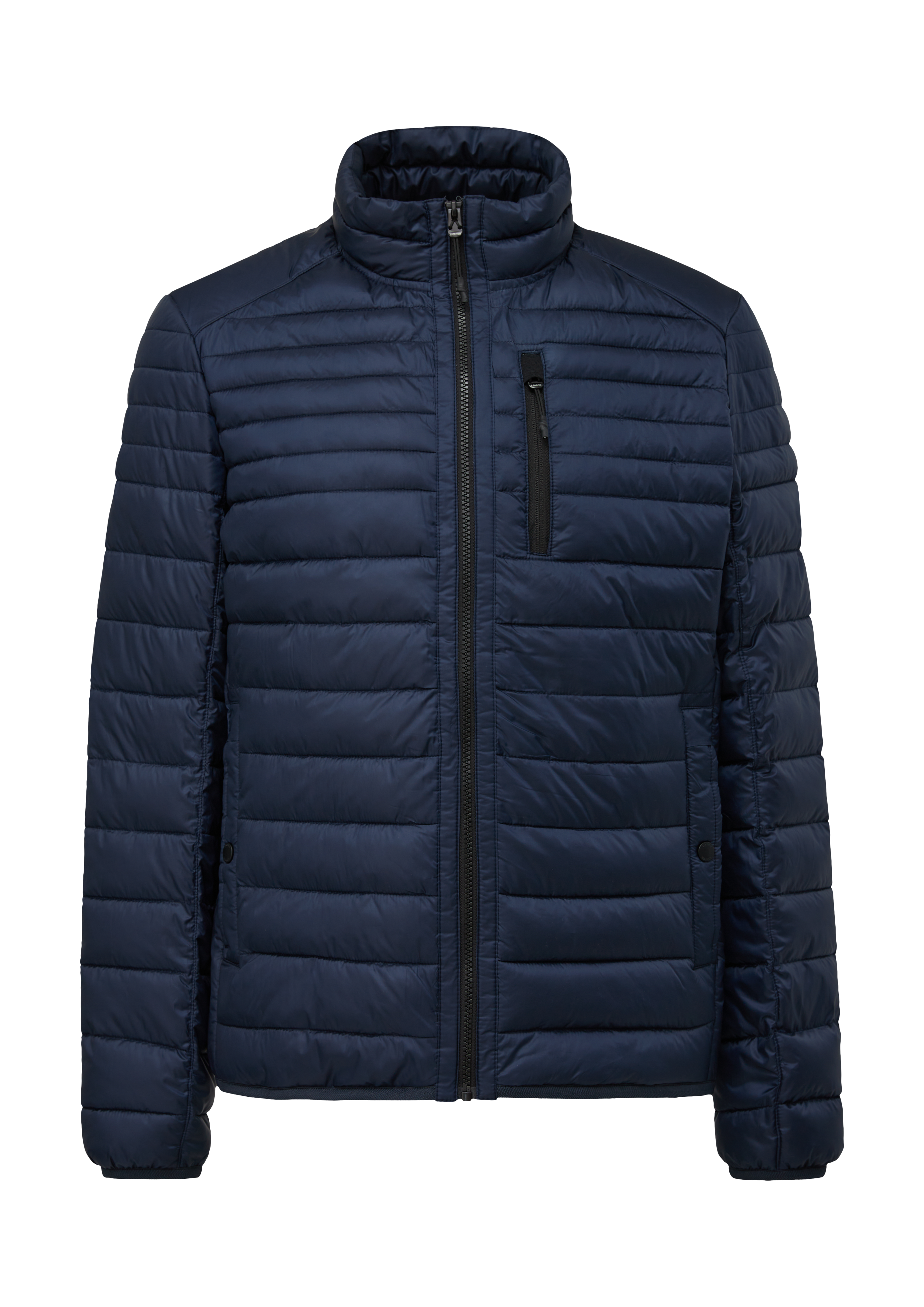 s.Oliver - Steppjacke mit Stehkragen, Herren, blau