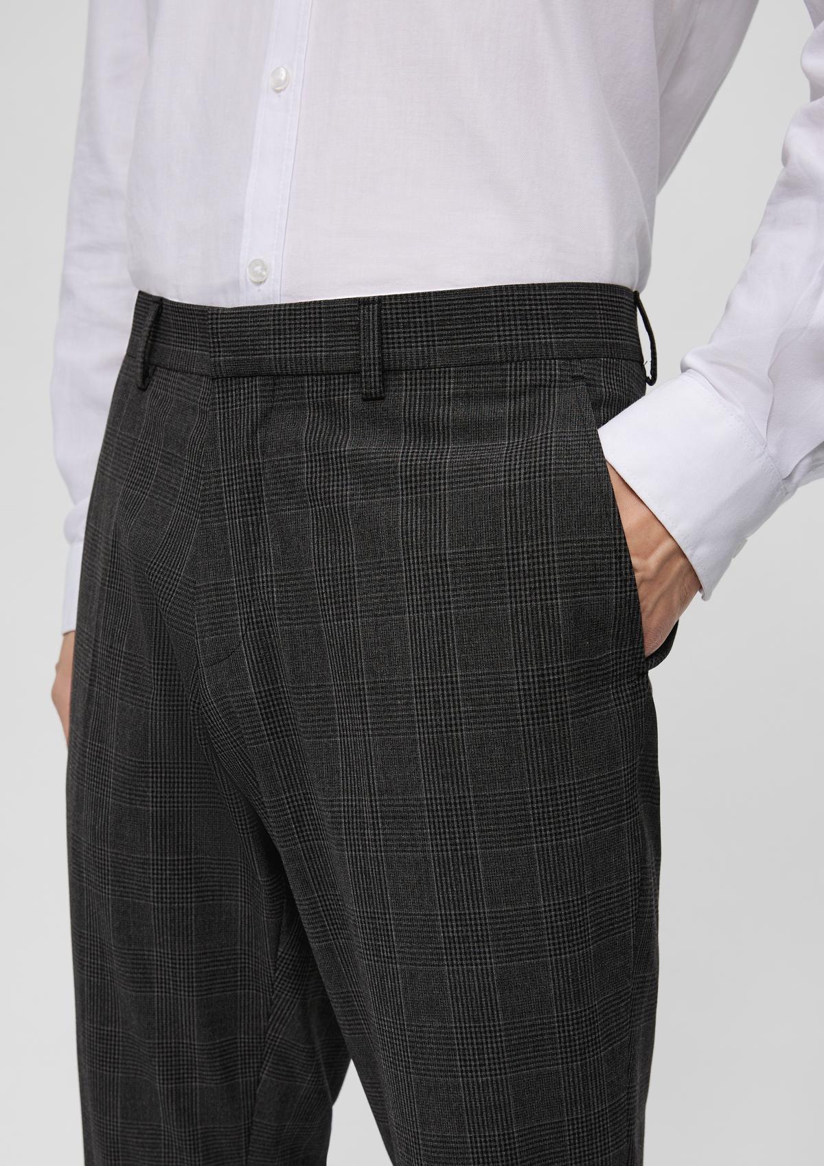 s.Oliver Slim: kalhoty ze směsi s viskózou