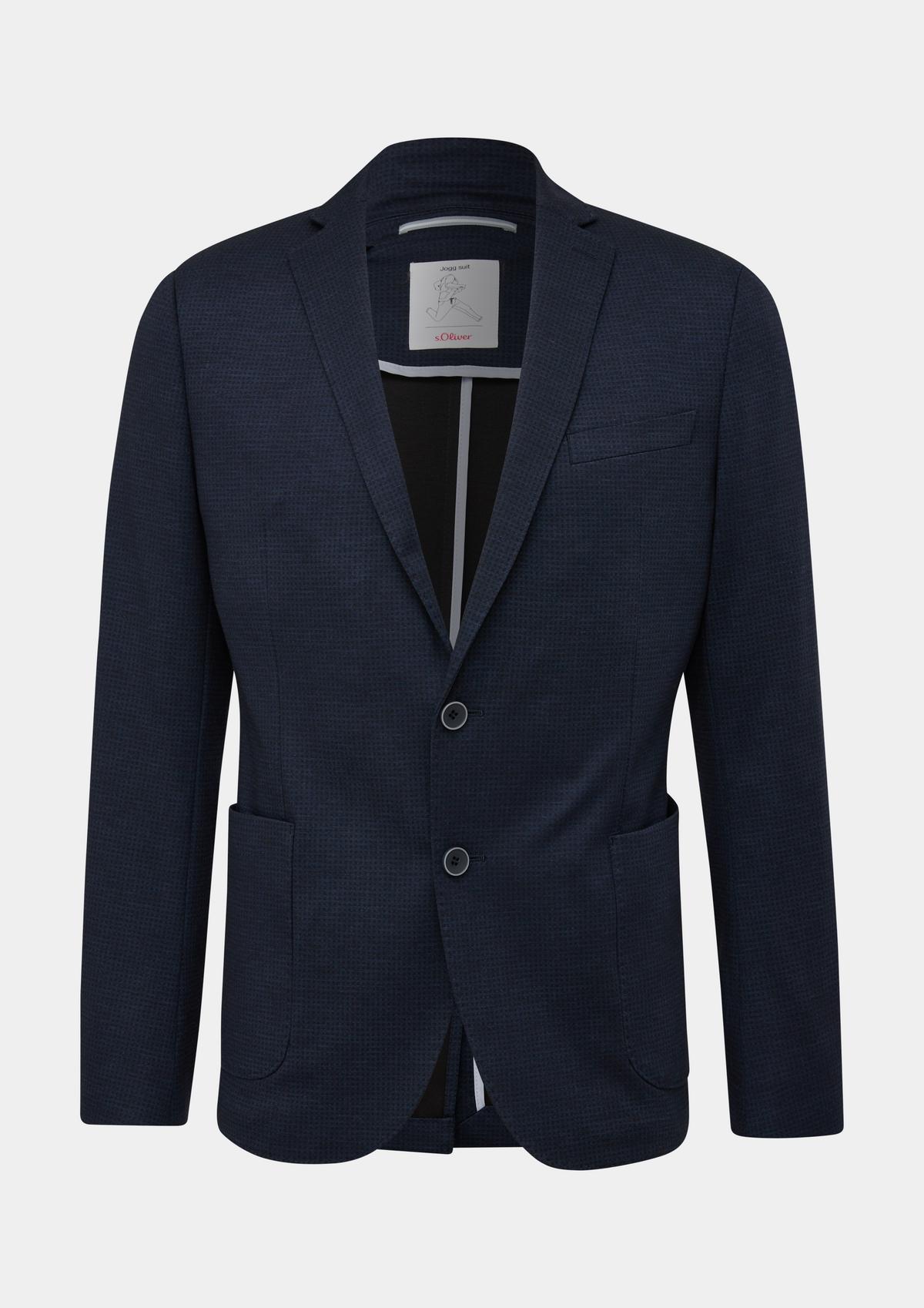 s.Oliver Slim fit: sports jacket with patch pockets