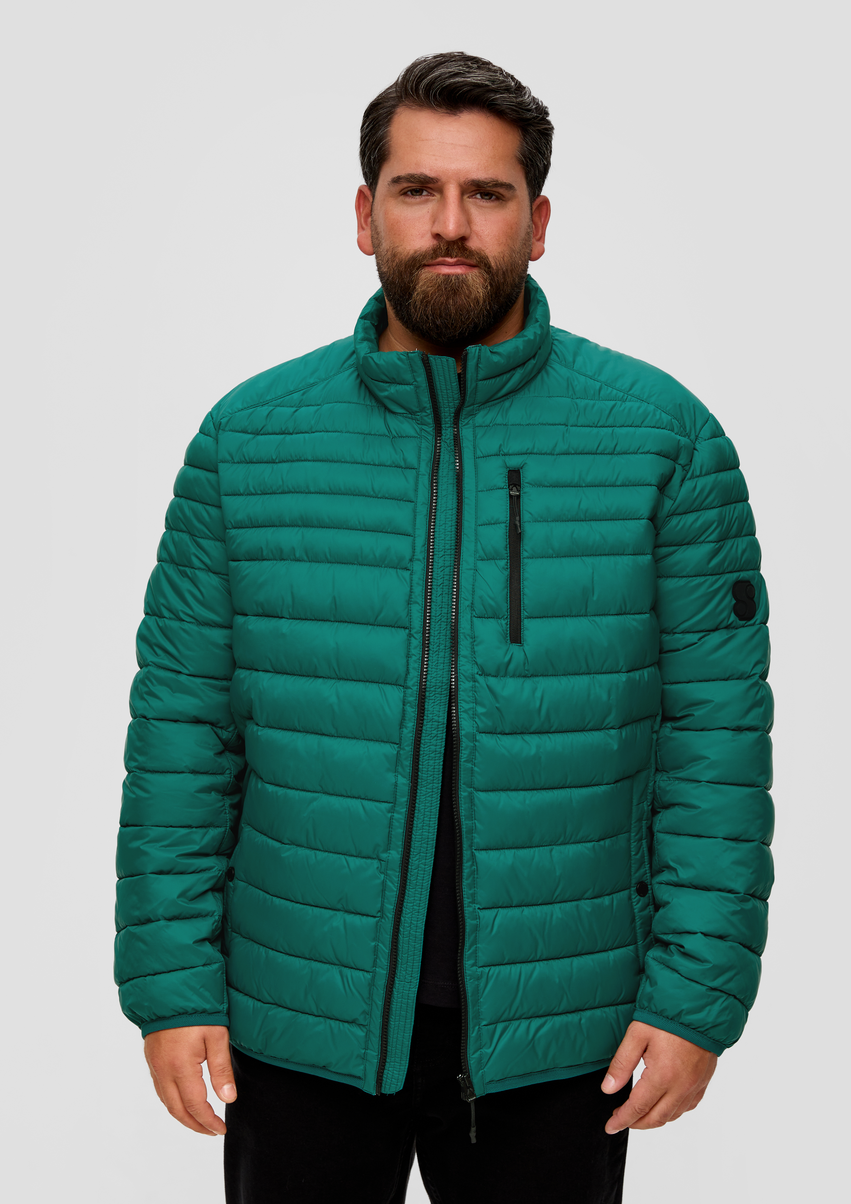S.Oliver Steppjacke mit Label-Patch