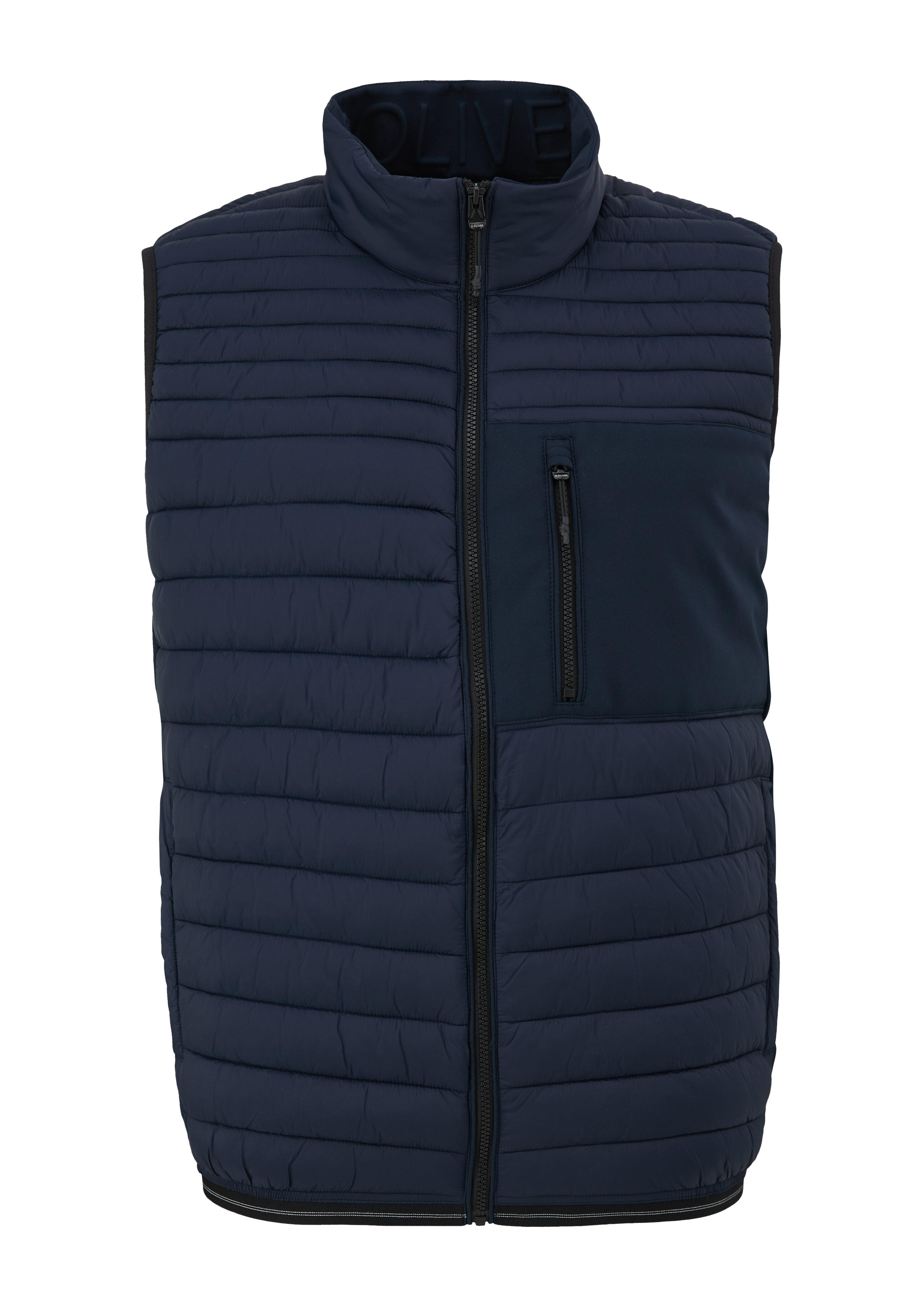 s.Oliver Softshellweste im Fabricmix