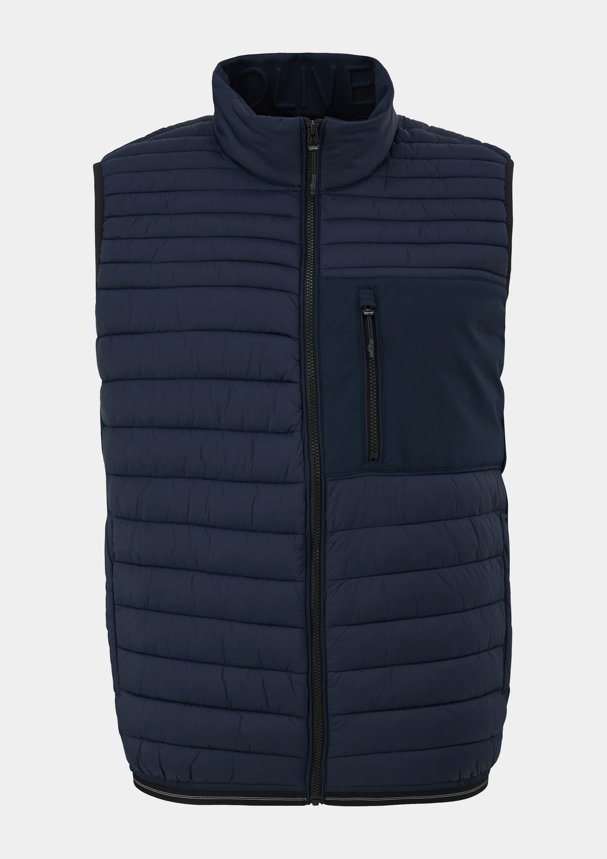 s.Oliver Softshell body warmer in a mix of materials