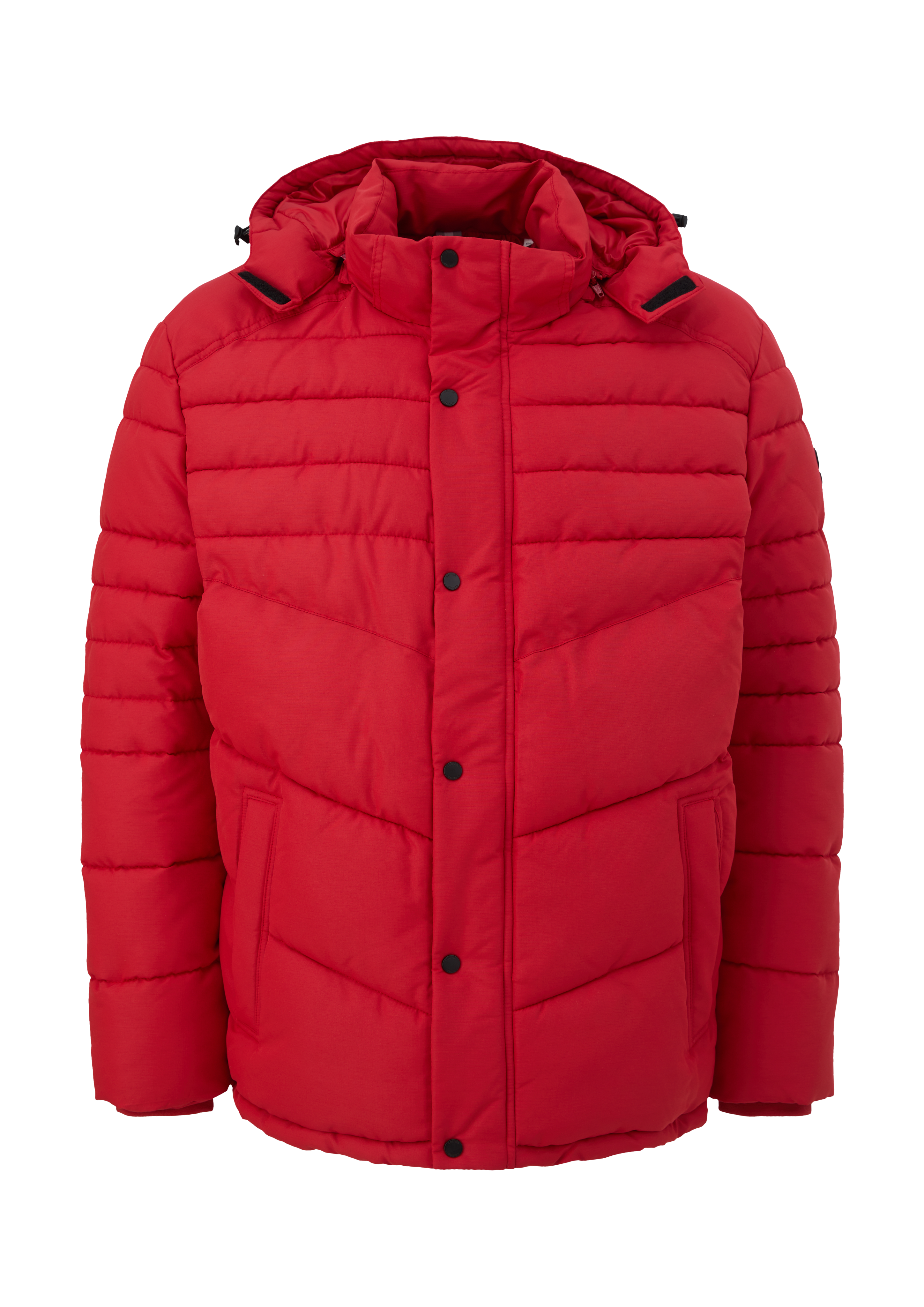 s.Oliver - Sportive Steppjacke in strukturierter Qualität, Herren, rot