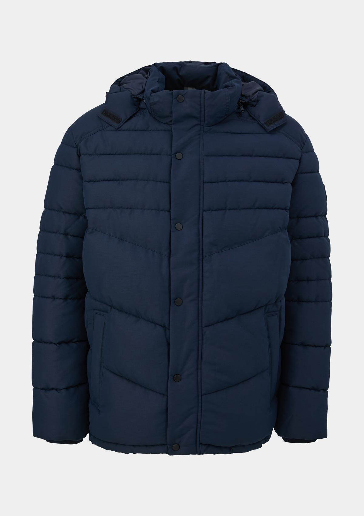 s.Oliver Sporty quilted jacket in textured fabric