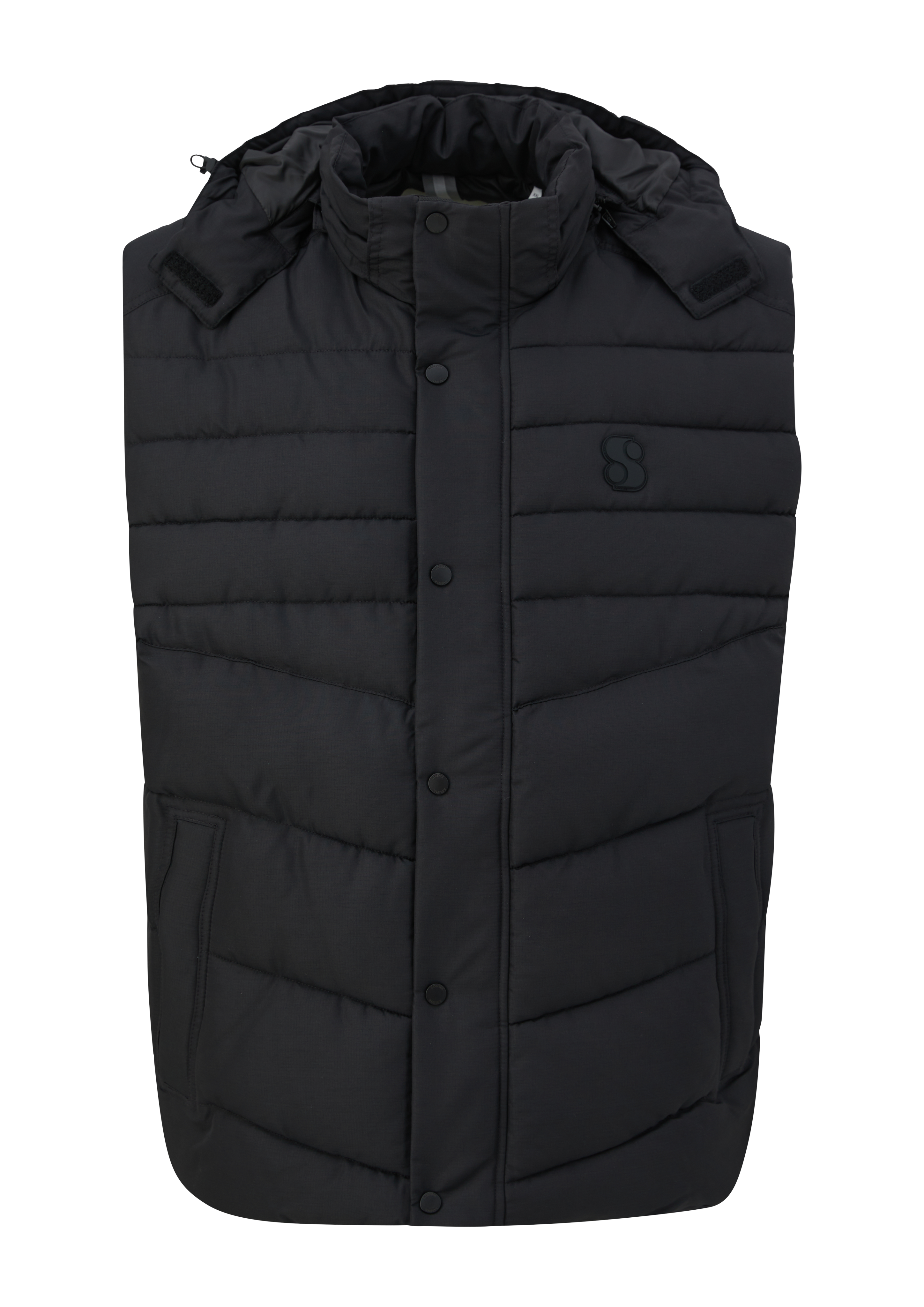 s.Oliver Steppweste mit abnehmbarer Kapuze