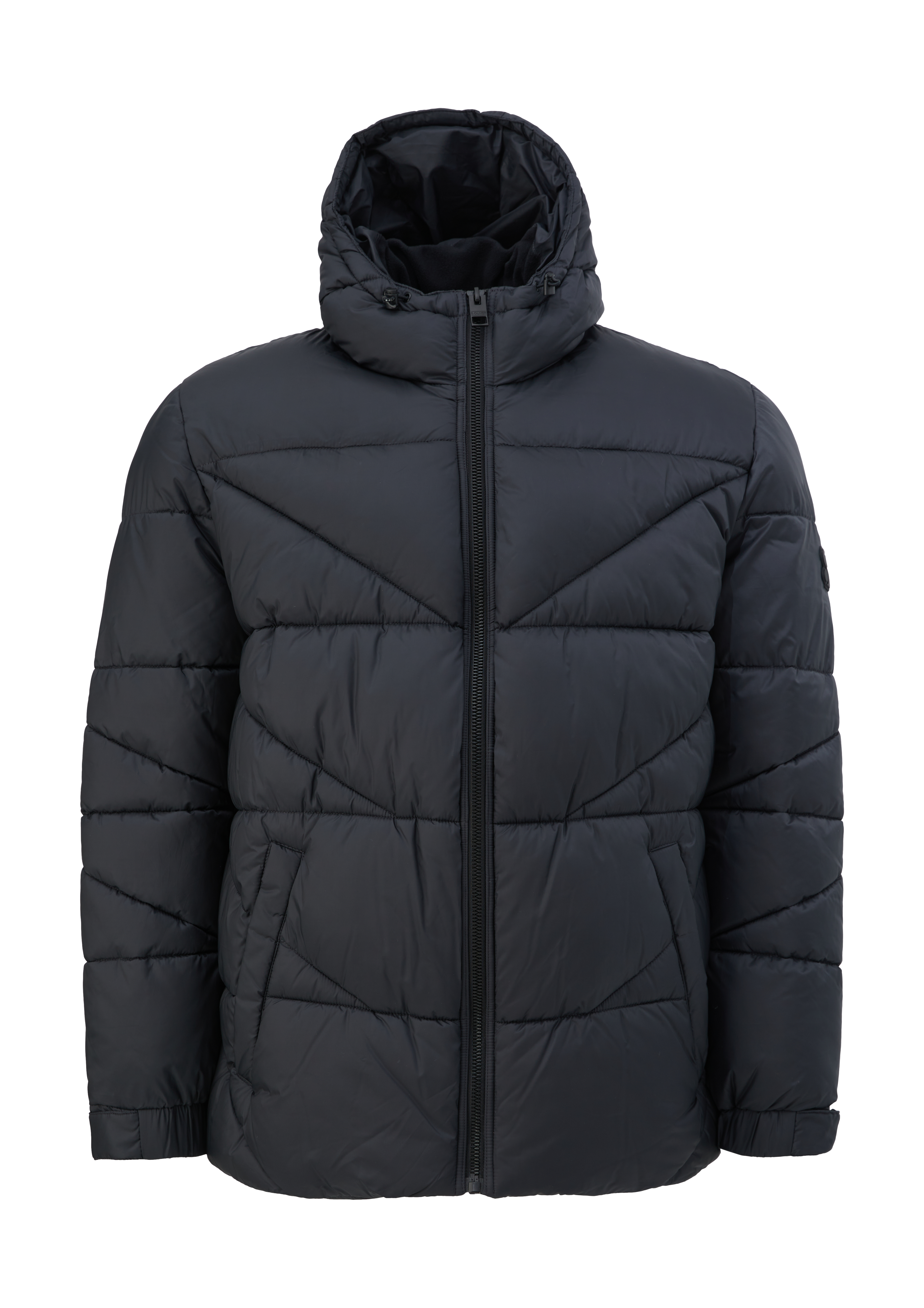 s.Oliver - Steppjacke im Loose Fit, Herren, schwarz