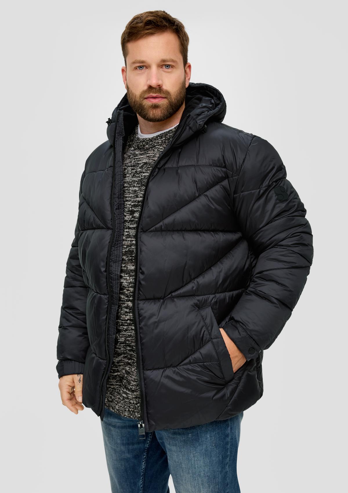 Quilted jacket in a loose fit